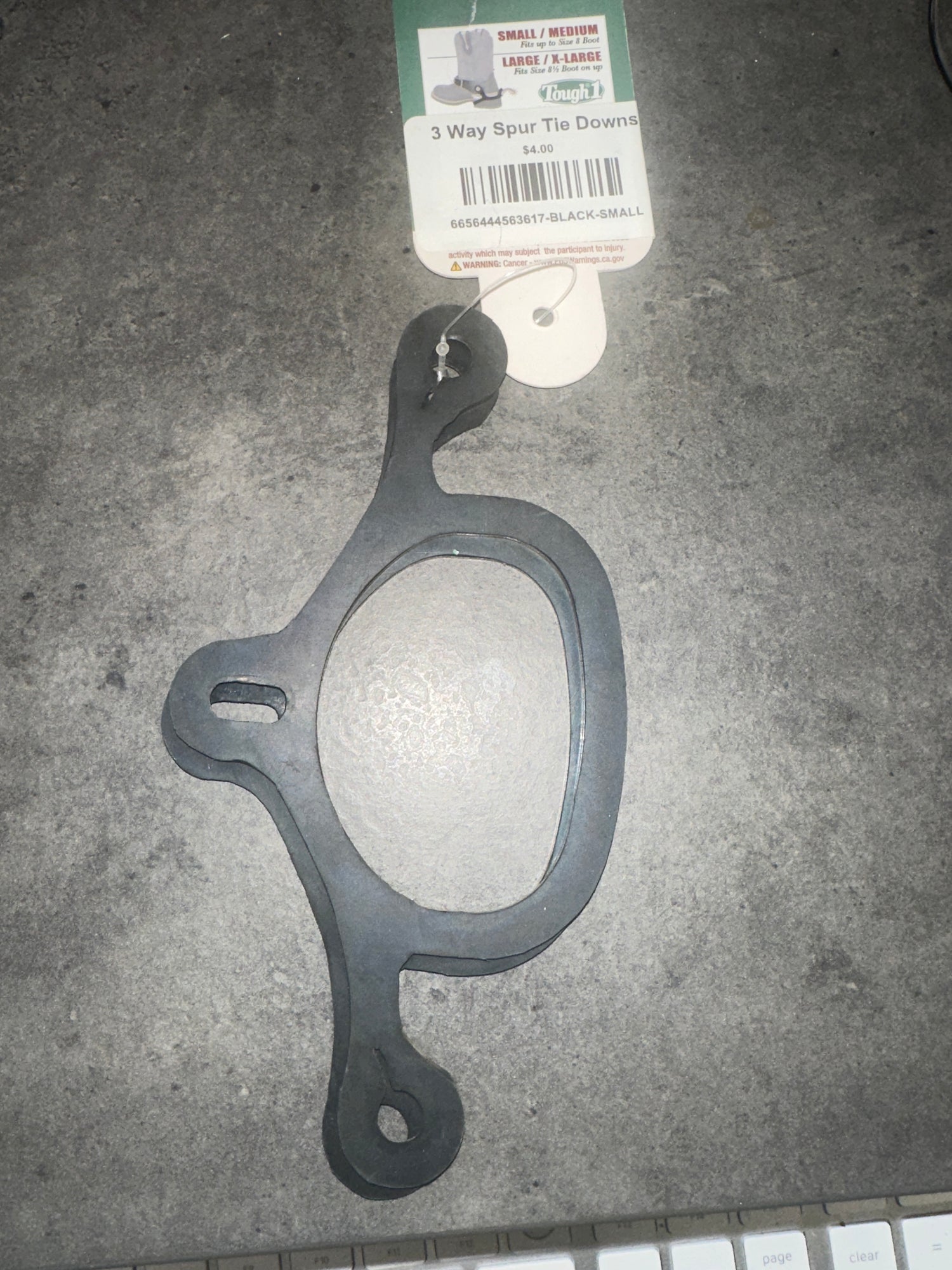 3 way spur tie downs fits up to size 8
