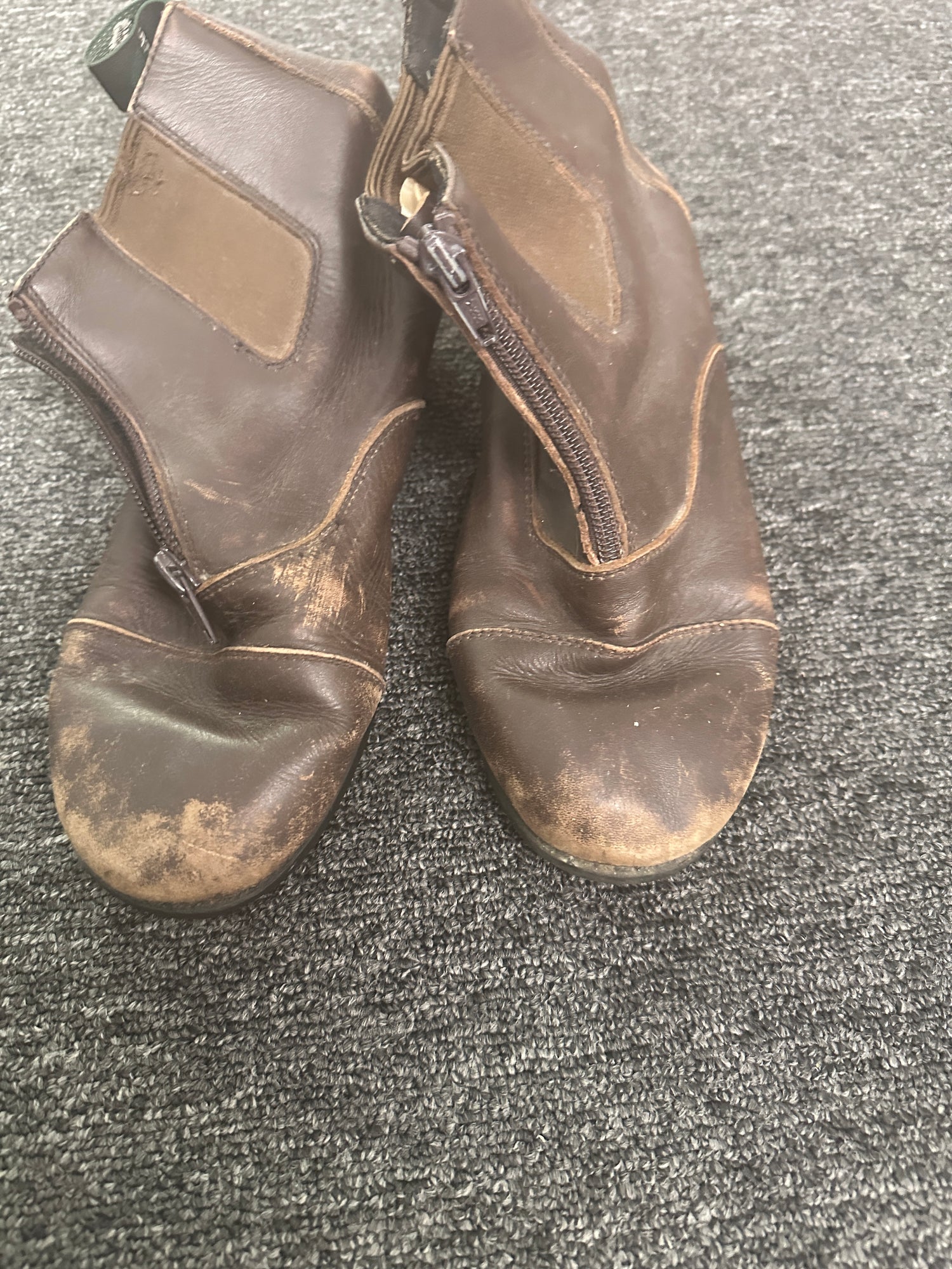 Paddock Boots - Dublin Brown Size 4