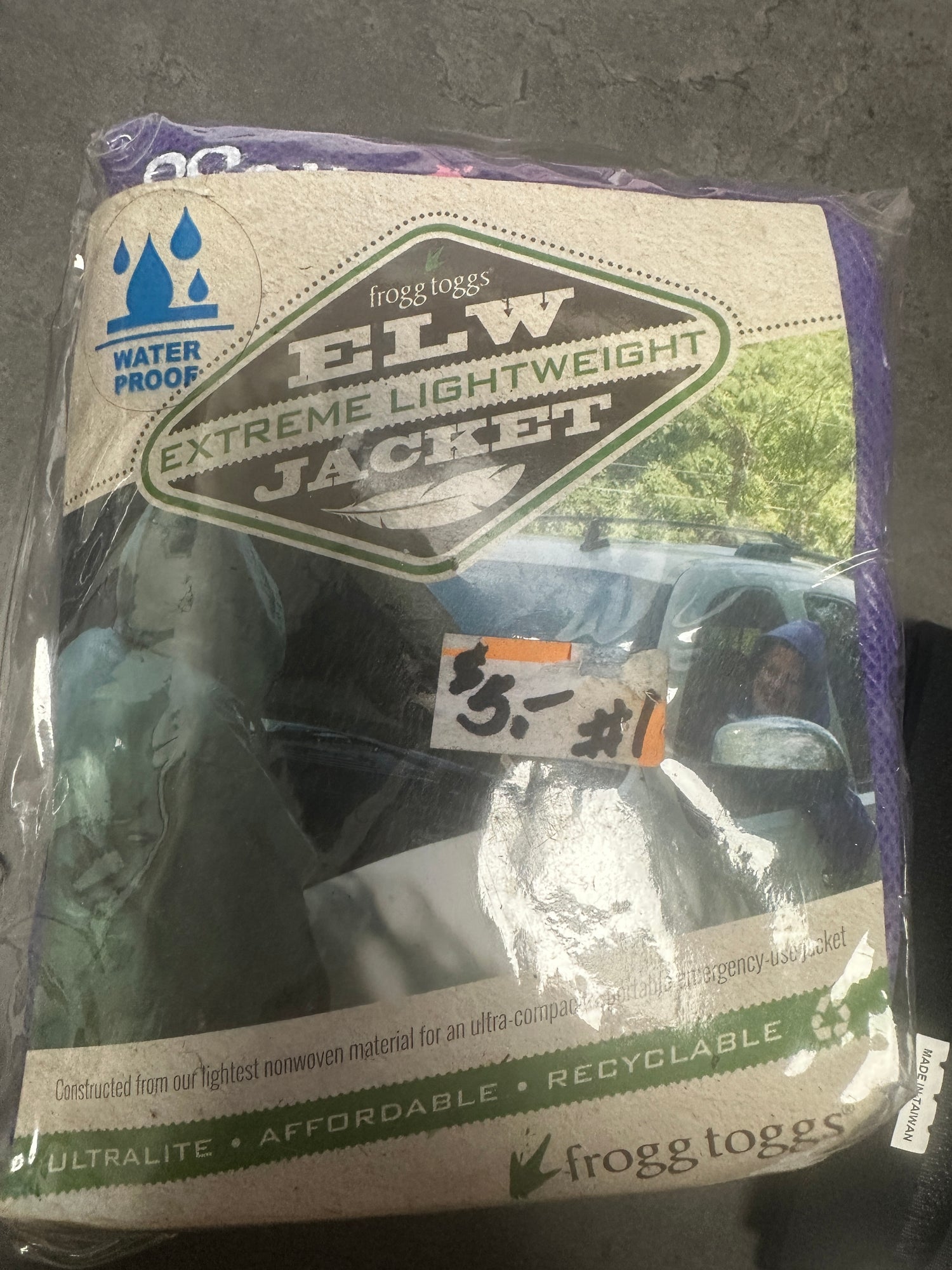 ELW frogs Loggs Extreme lightweight Jacket for riding
