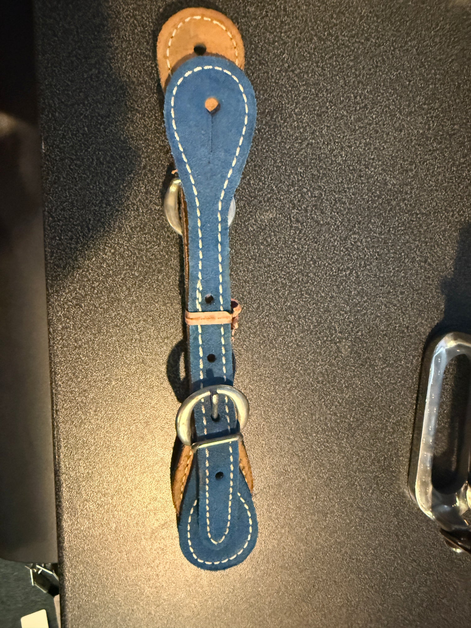 Blue western Spur Straps