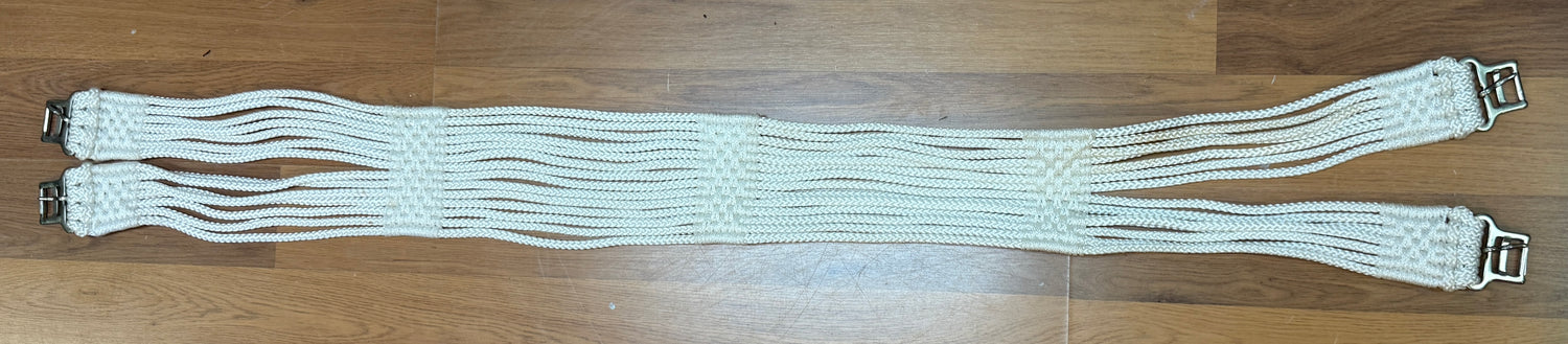 White Rope English Girth