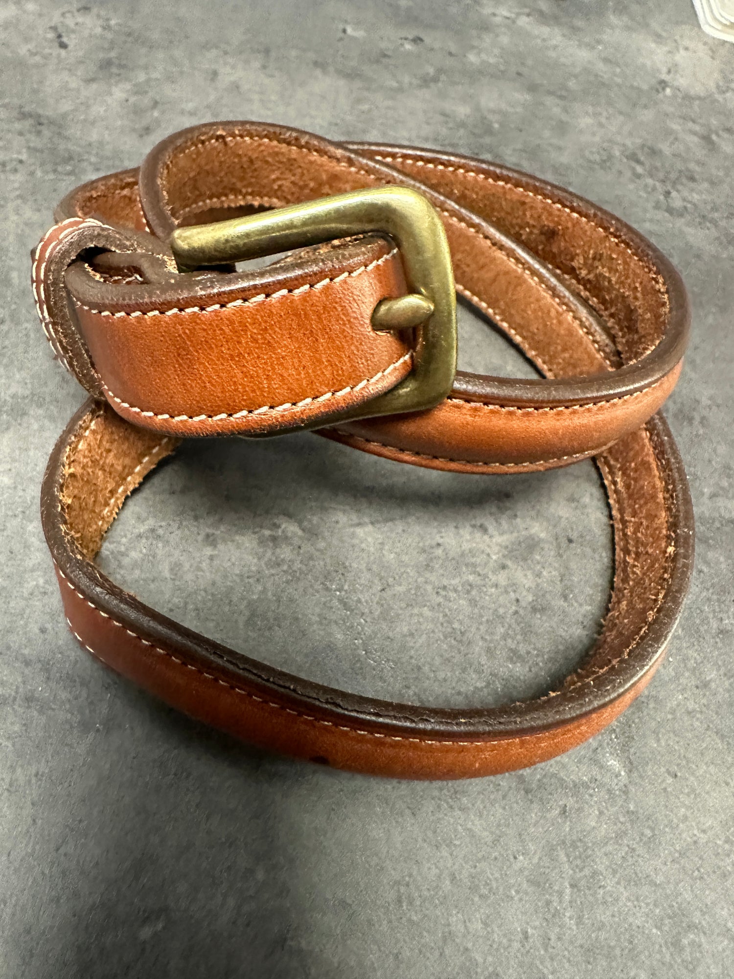 kids belt leather