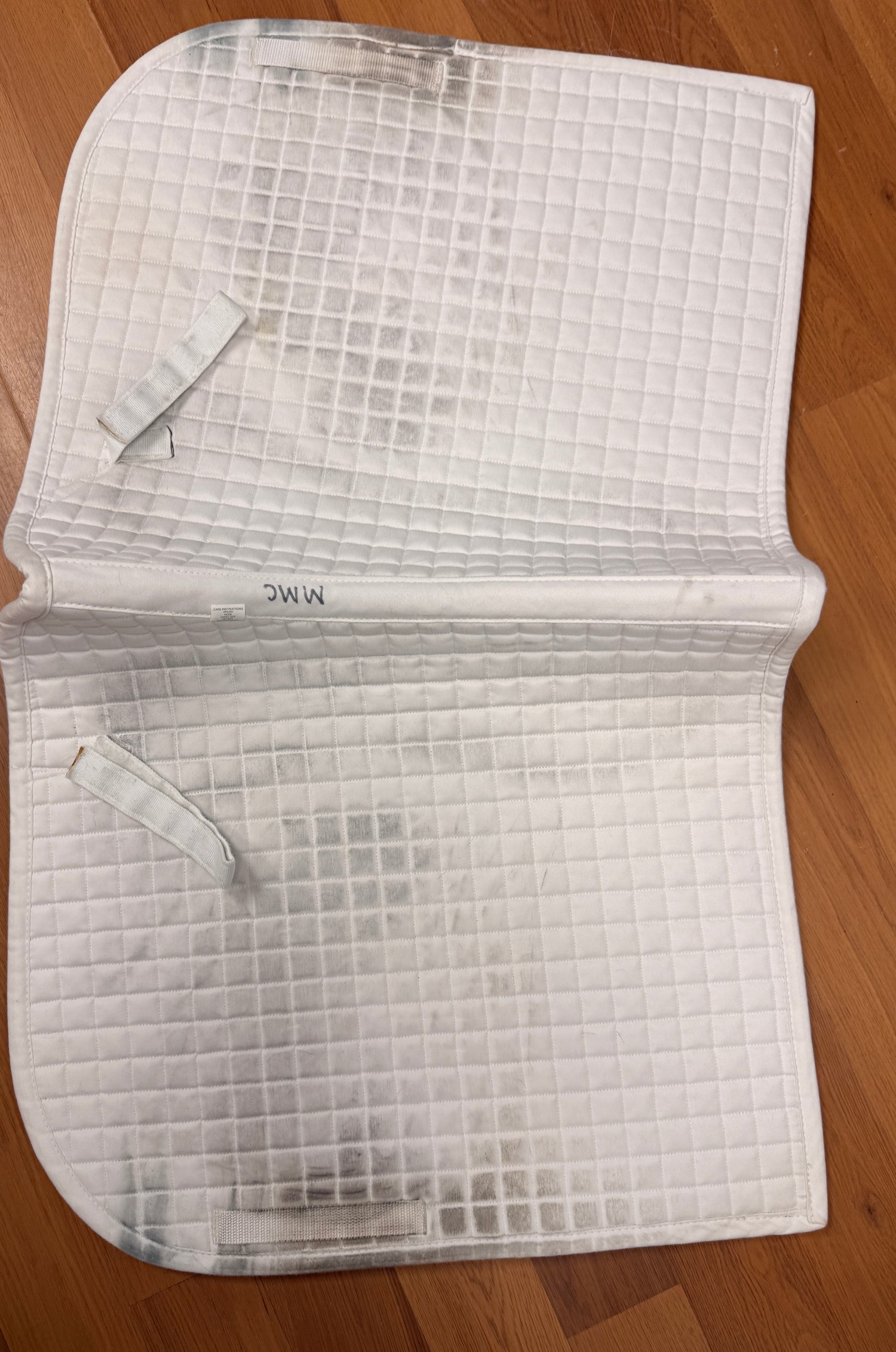 White Dressage Pads