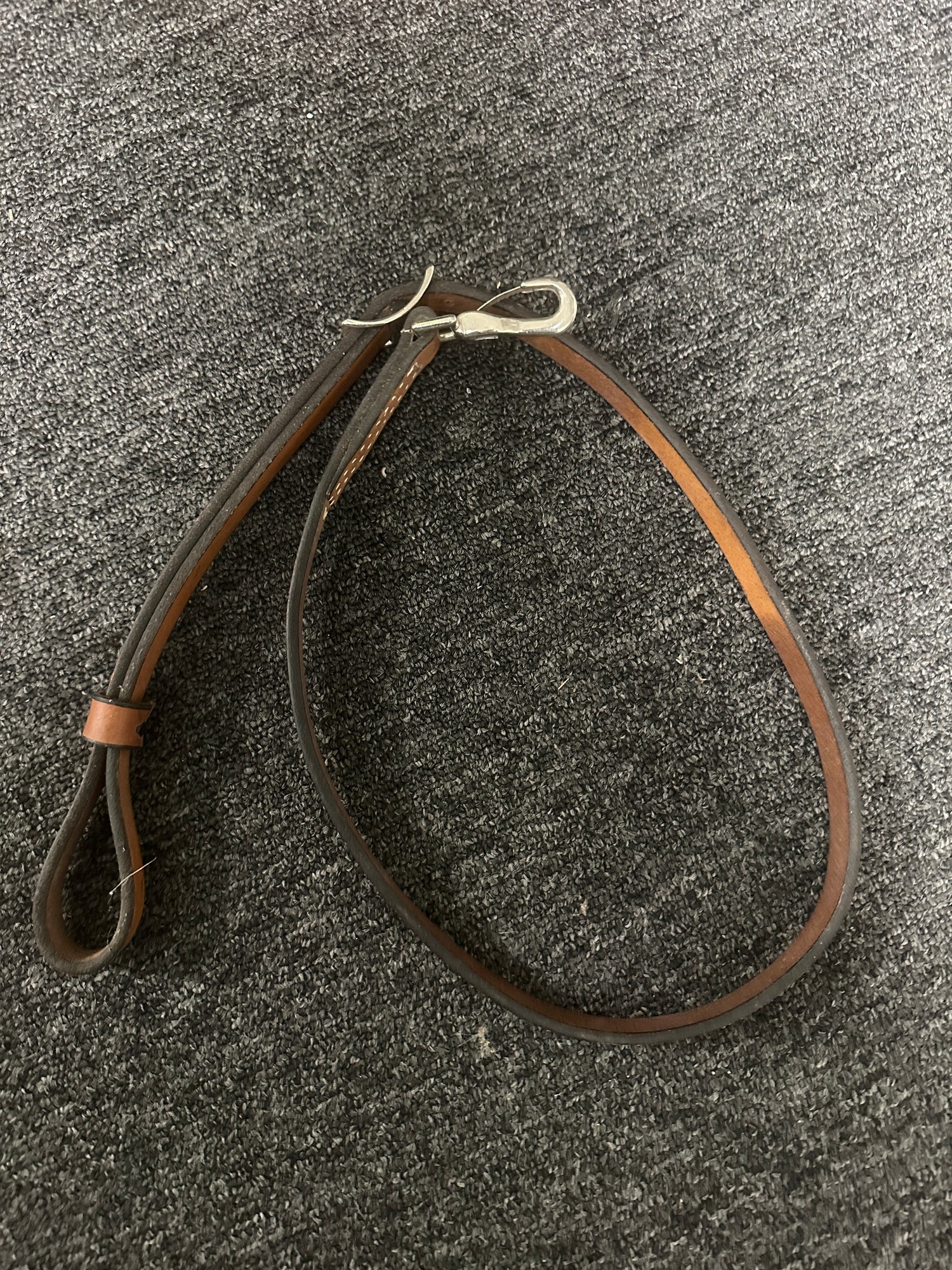 Tie Down with Clip lite Brown