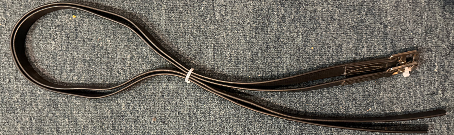 56" Stirrup Leathers Blk