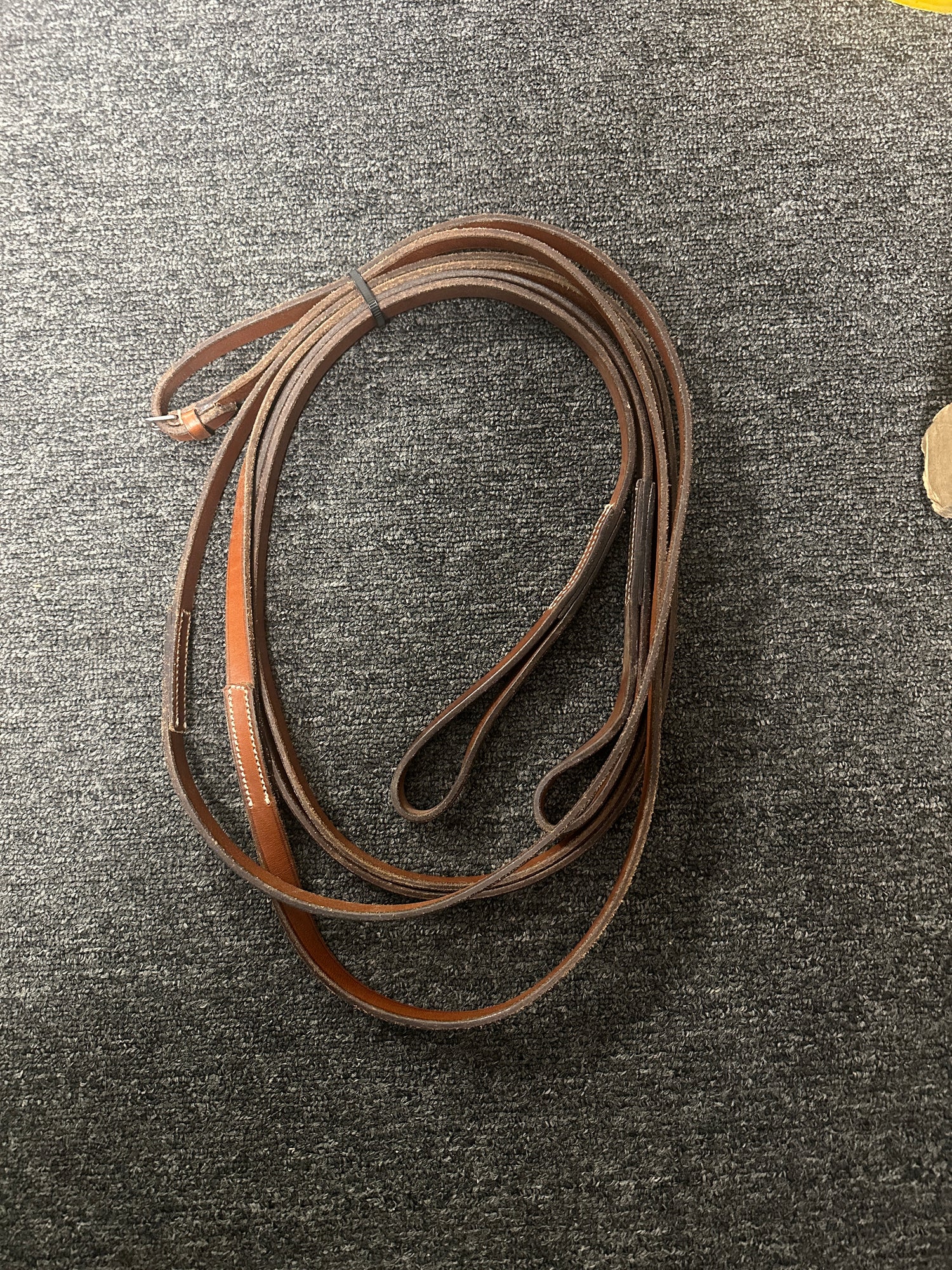 Lite Brown Draw Reins