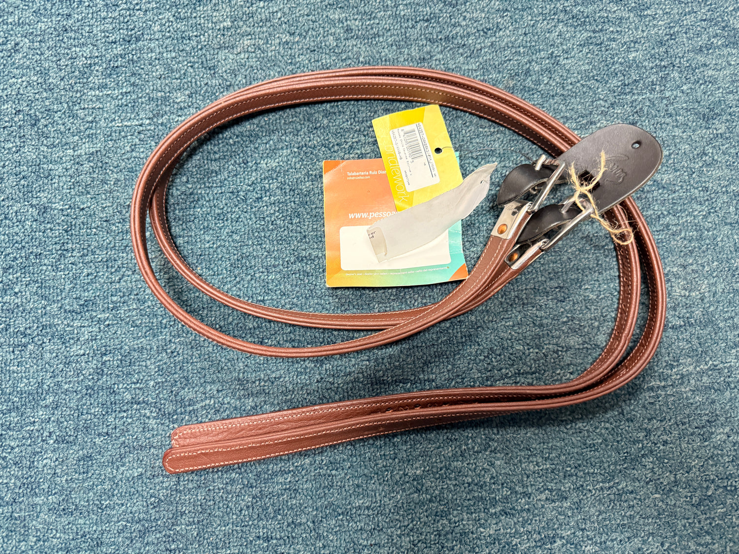 Pessoa Non Stretch stirrup Leathers 3/4 x 48