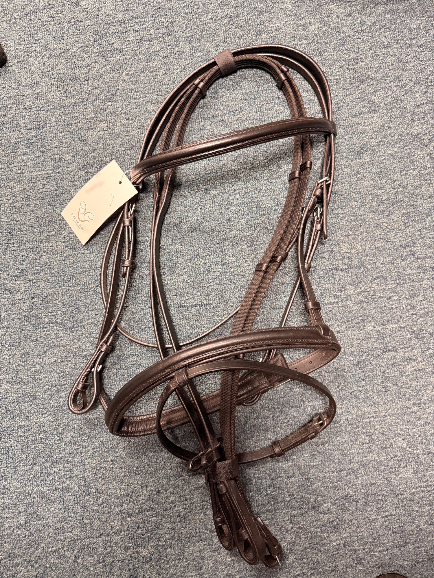 Plymouth Dressage Bridle Full Horse w reins