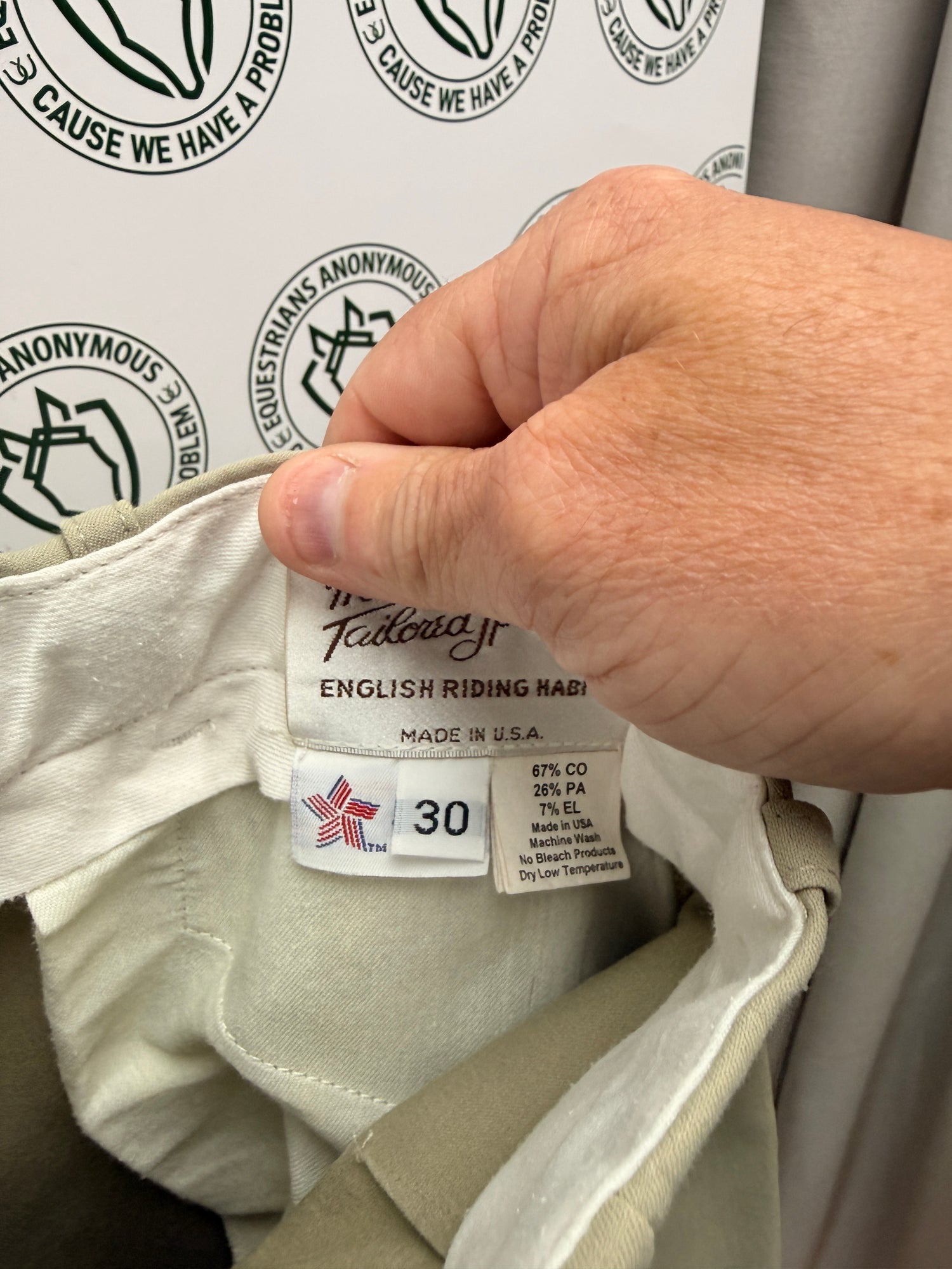 30" Women's Tailored sportsman's Breech KP