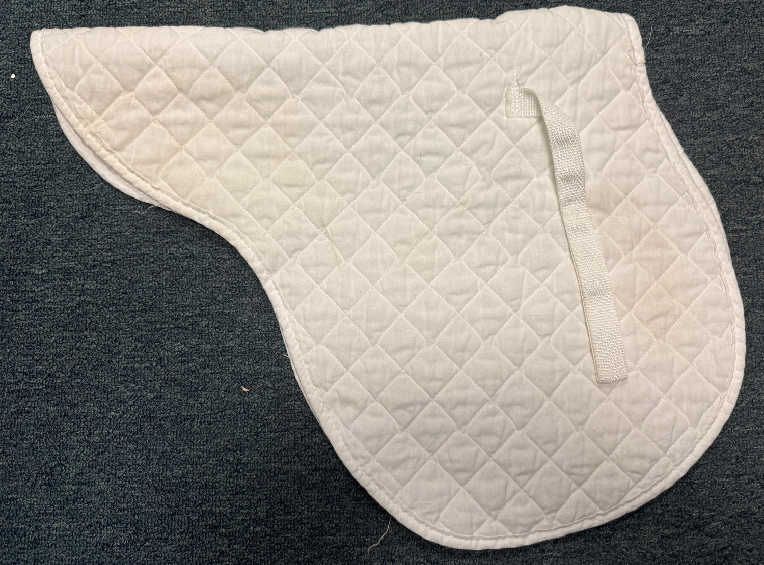 Shaped White Thin pads English Style 18" spine