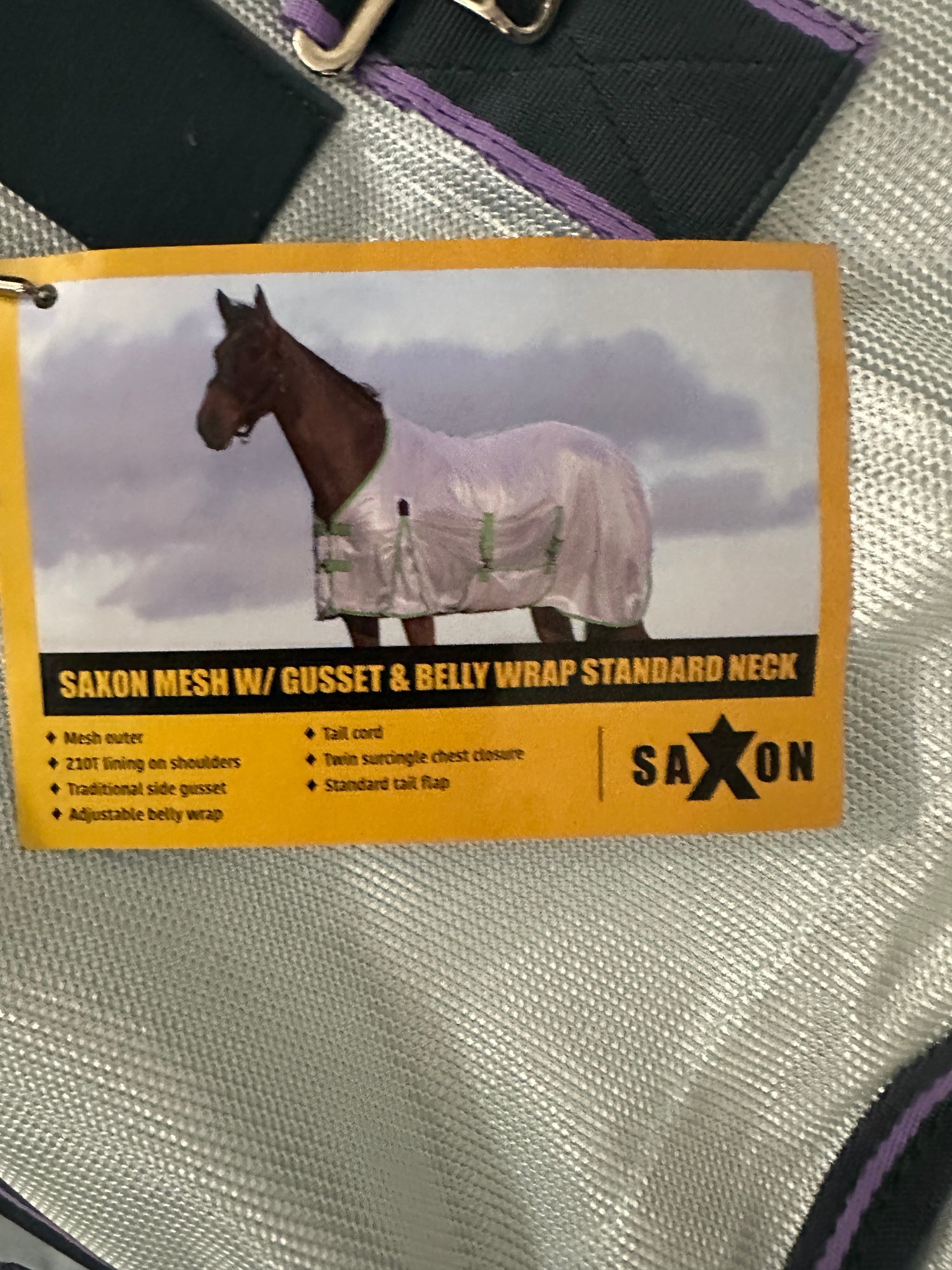 51 Saxon Fly Sheet with Belly Band