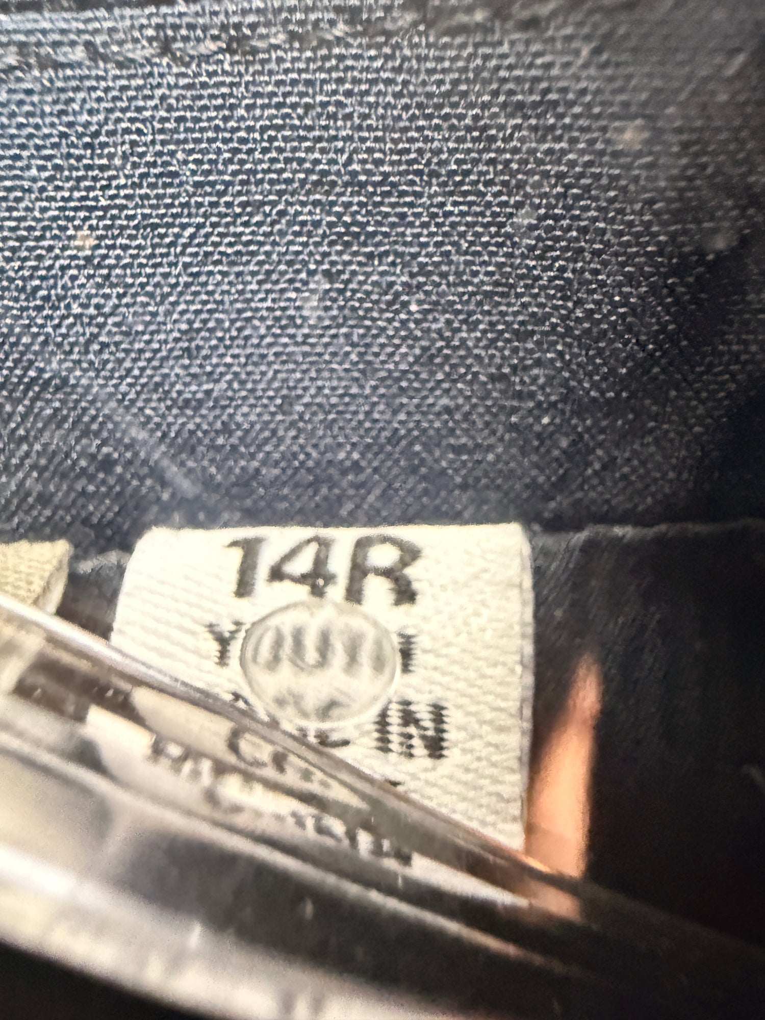 14R RJ Classics navy show coat
