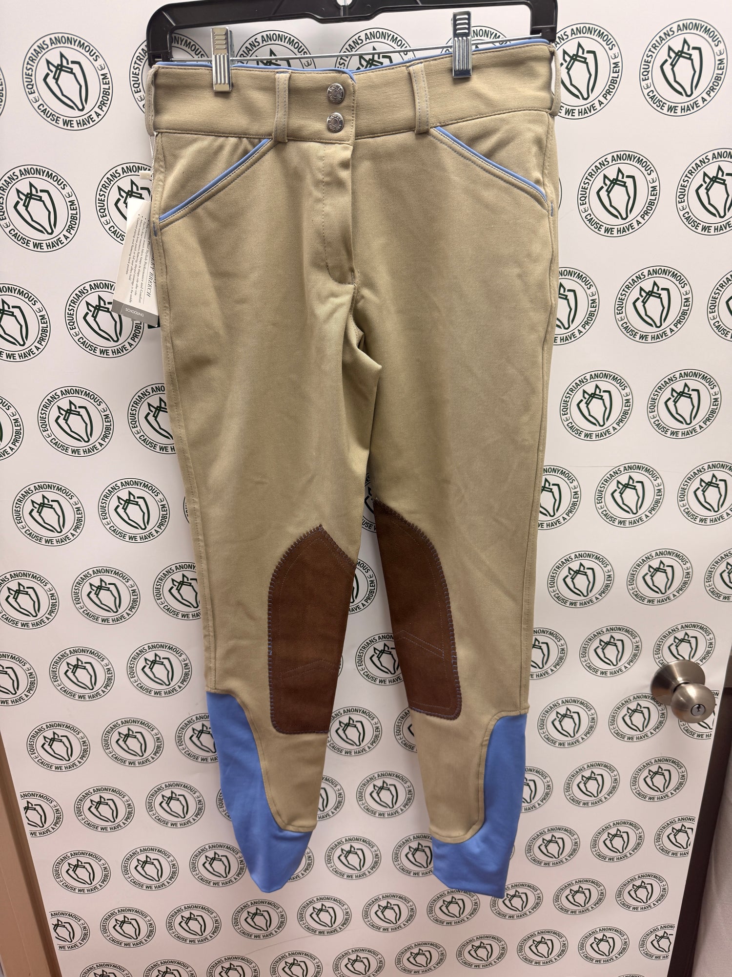 26 Women's Dover DS Wellesley KP Breech Tan cornflower