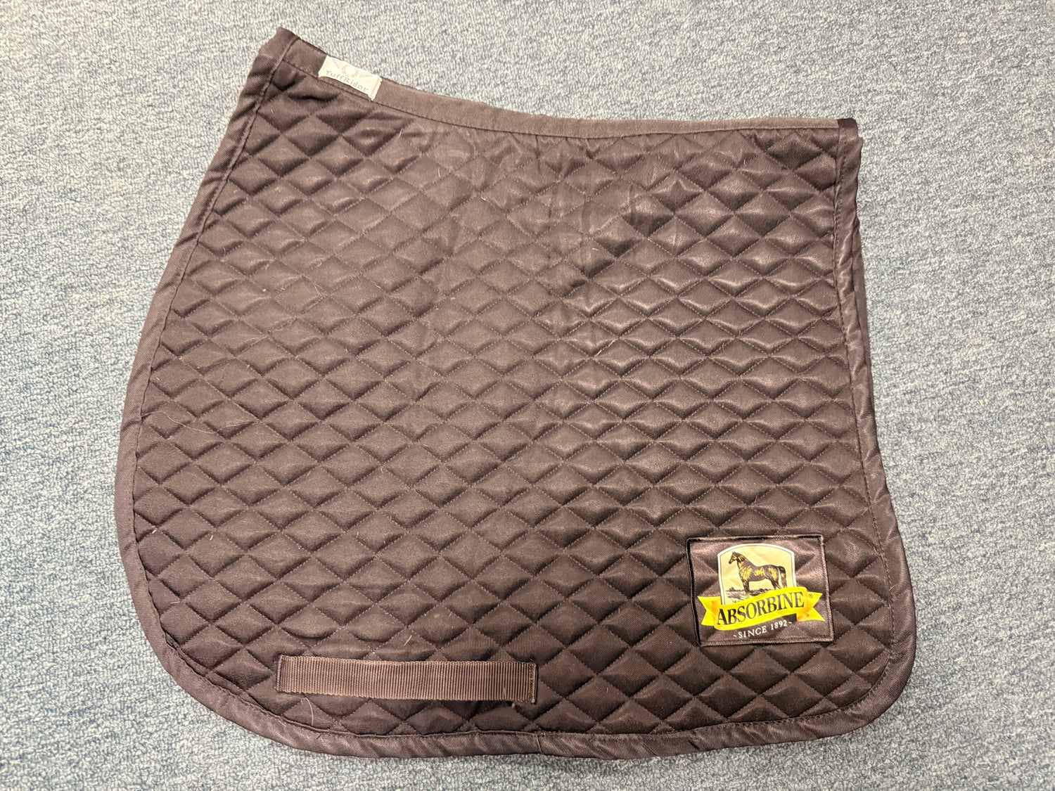Absorbine AP Saddle pad black by Tuffrider