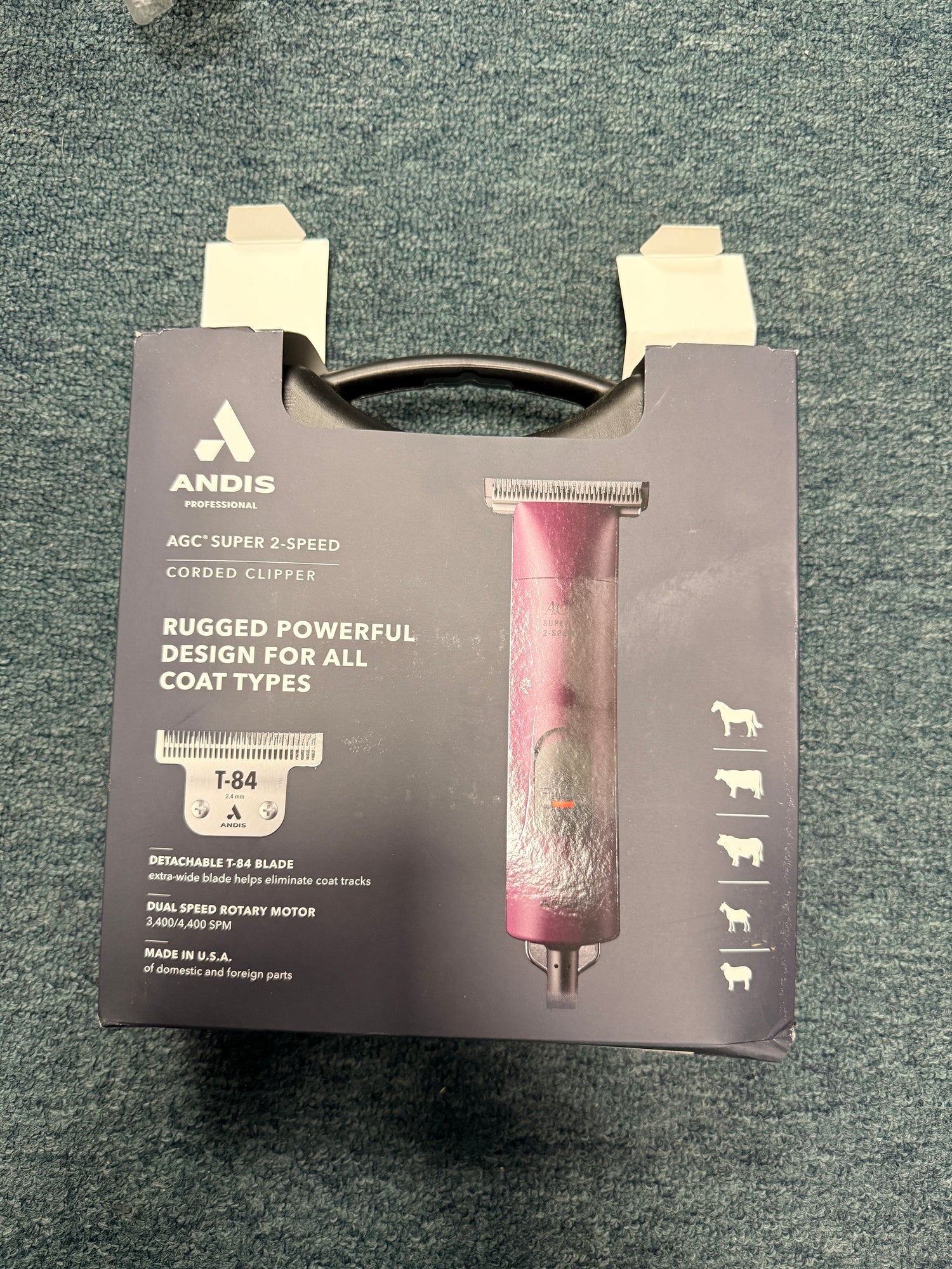 ANDIS Super 2 Speed Corded Clipper T-84
