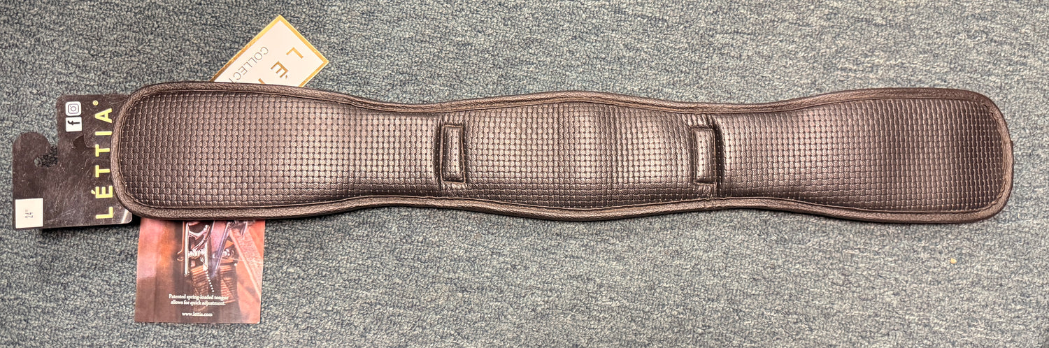 24" Lettia Clik Dressage Girth black
