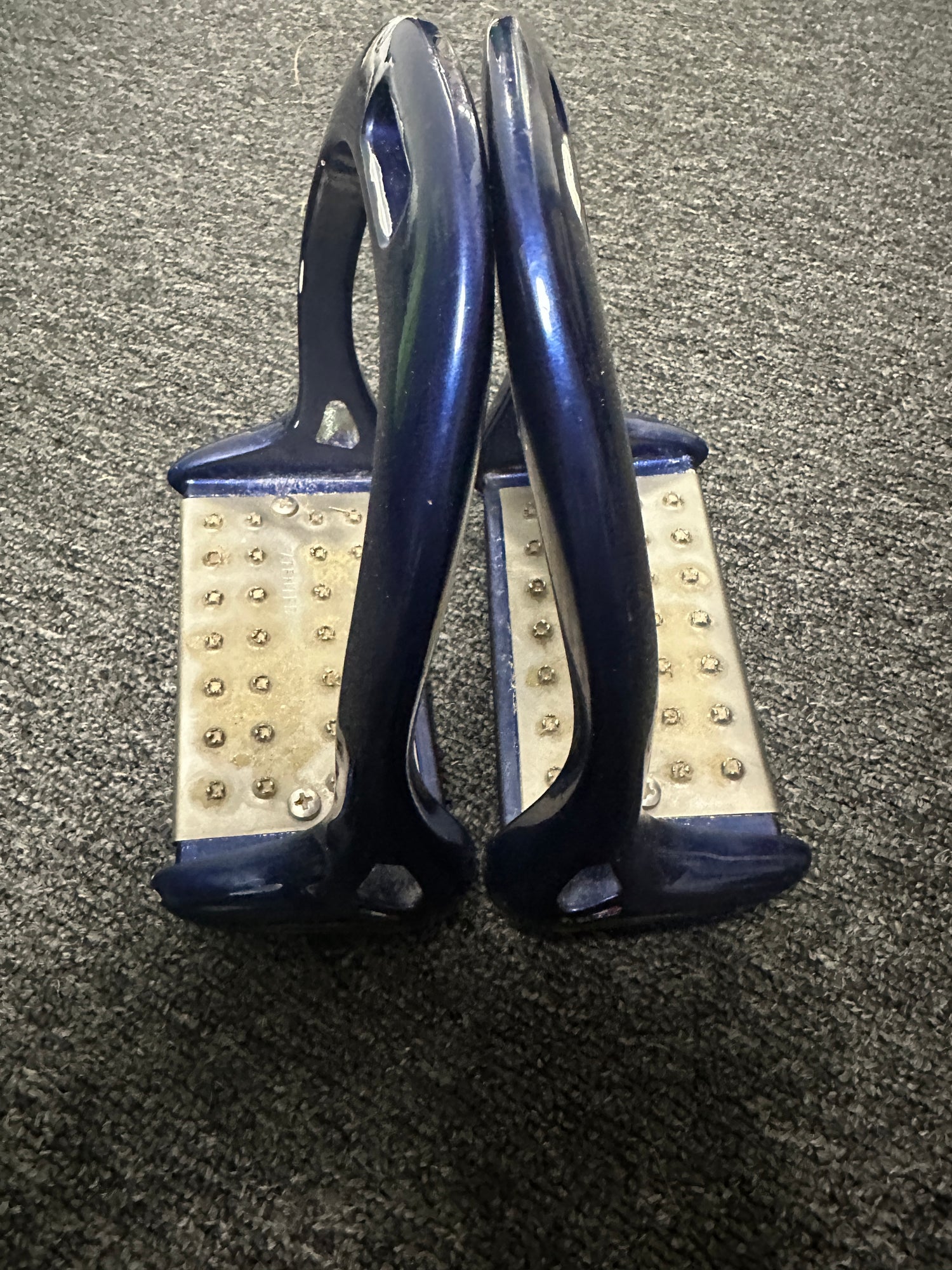 4.5" Lorenzini Blue Stirrups
