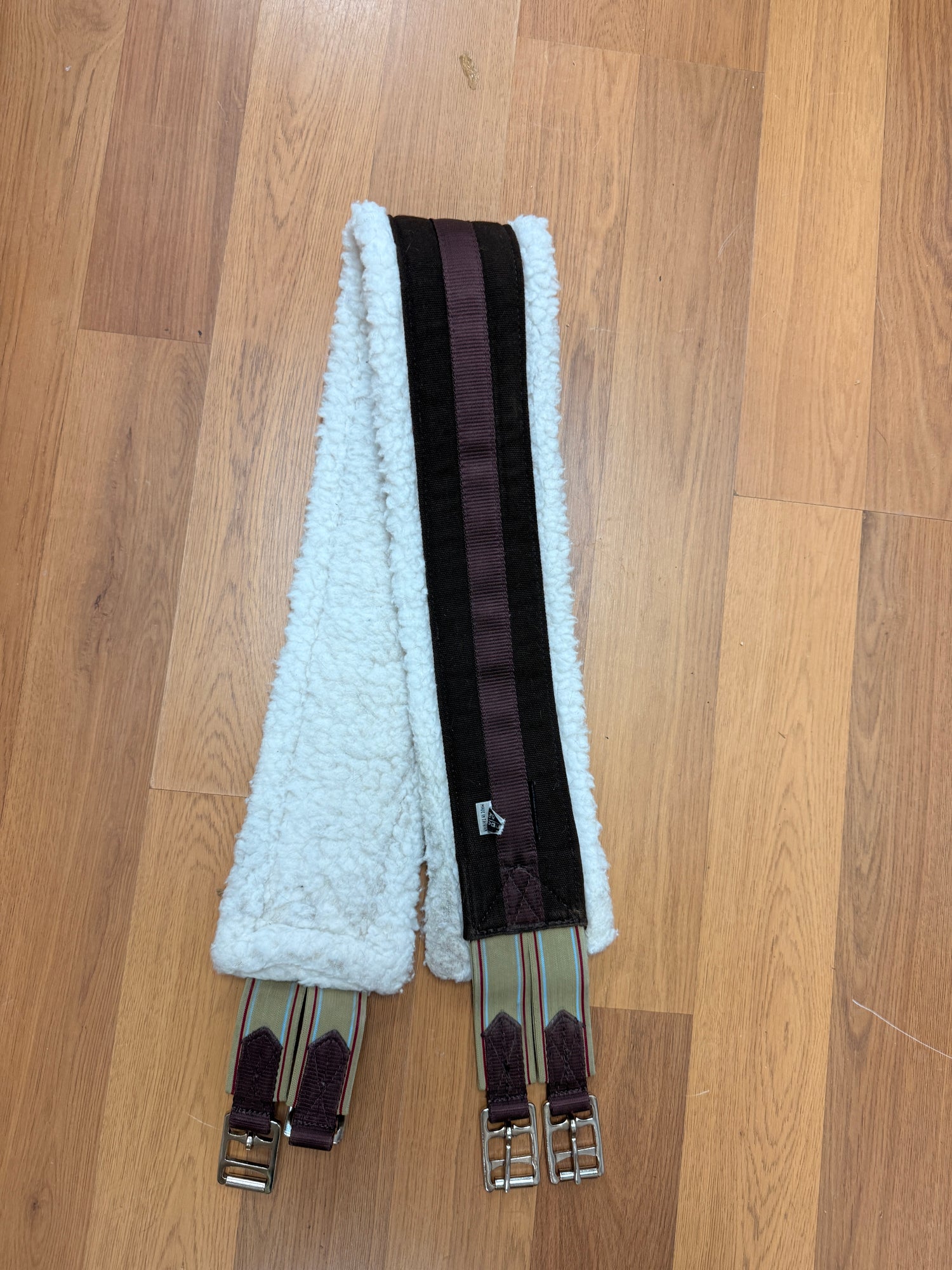 54" Double Elastic Fleece Girth English style