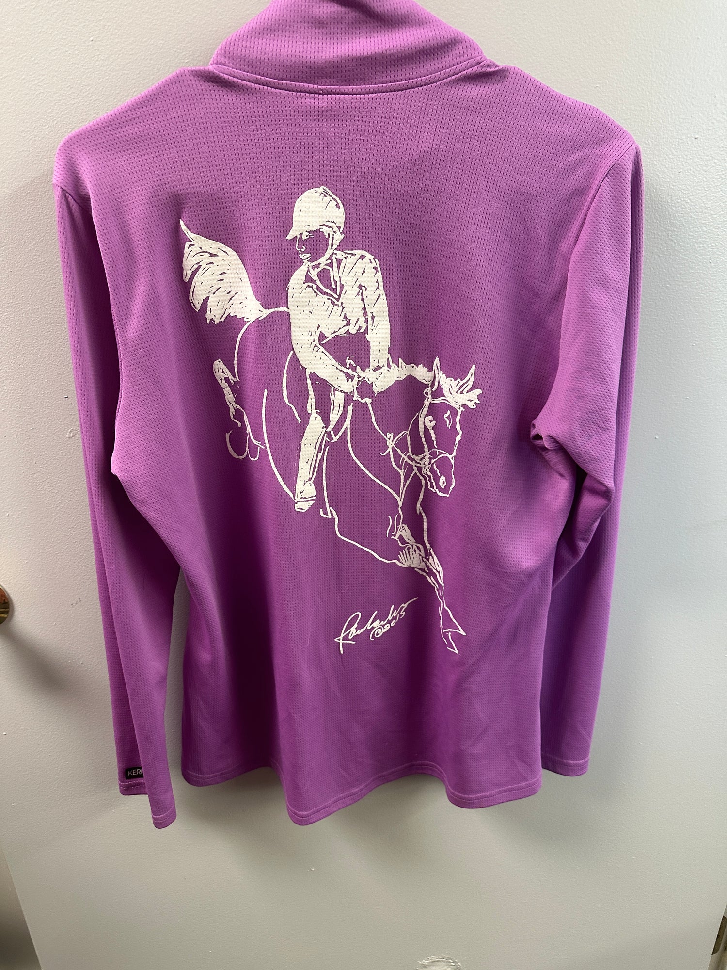 Large Kerrits Graphic Zip Purple