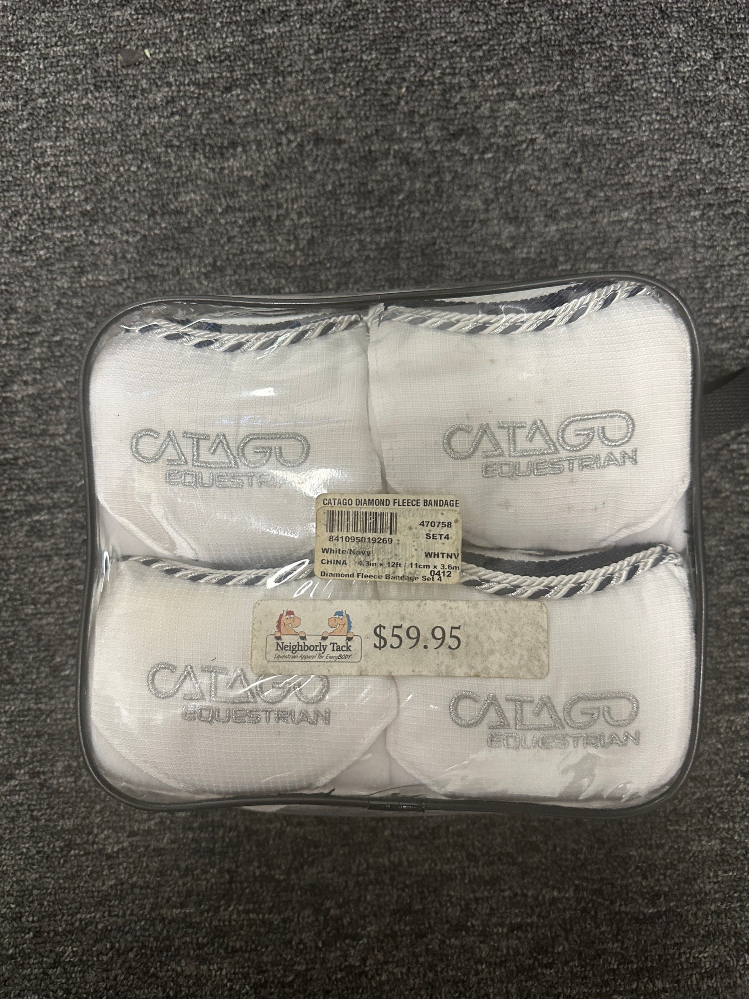 Catago Diamond Fleece Bandage Wraps