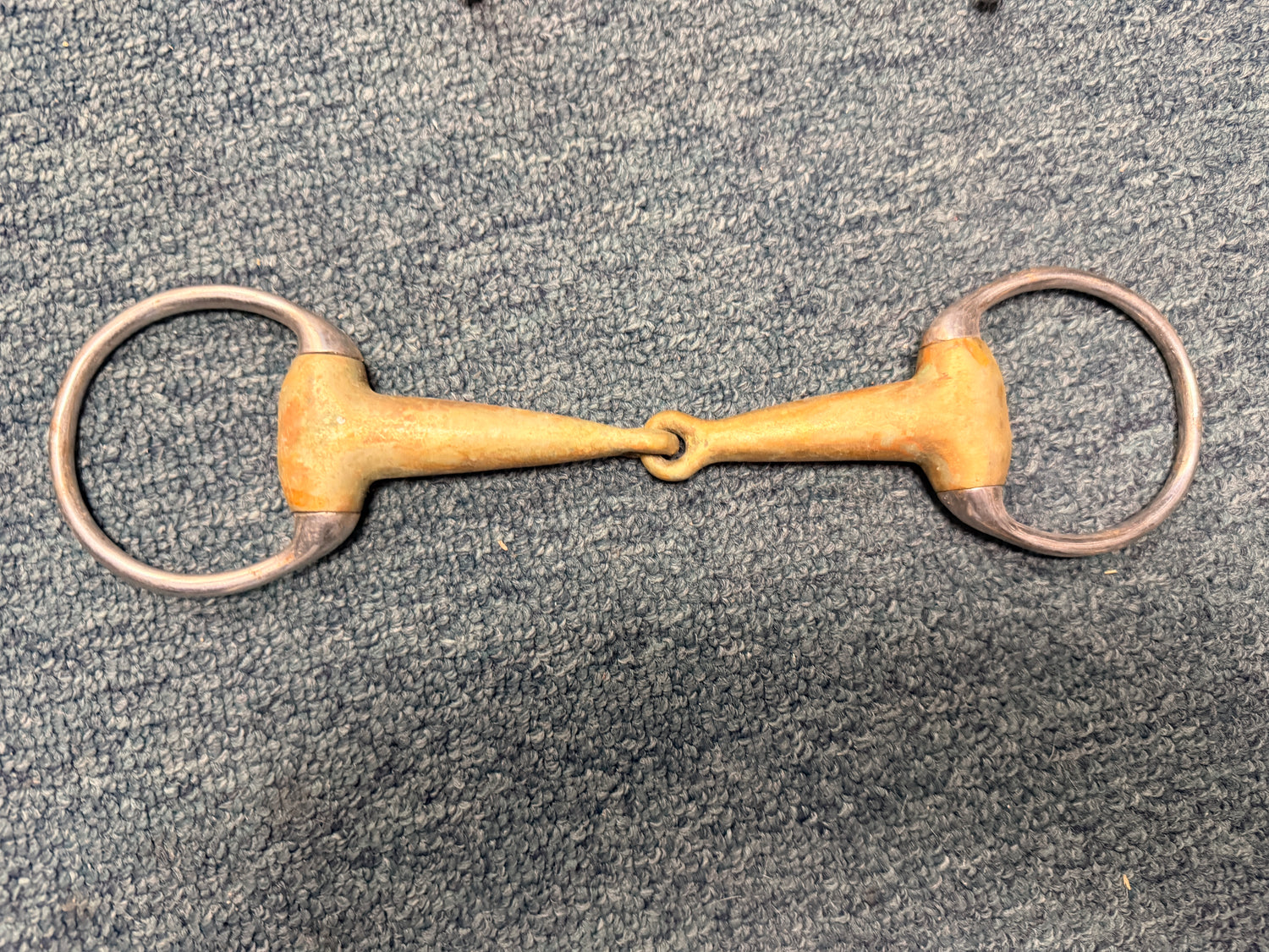 5.5" Eggbutt Snaffle thick bars