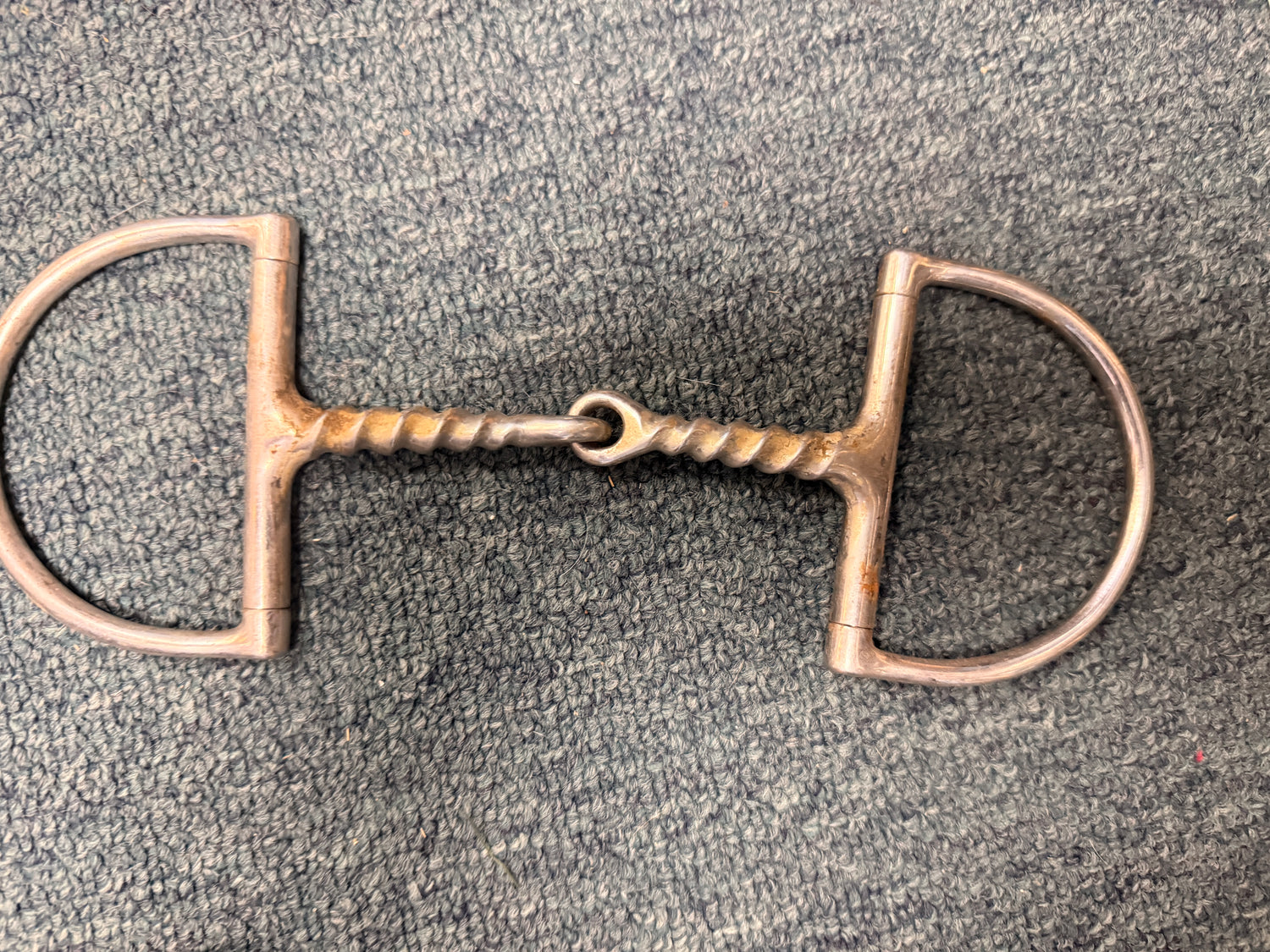 4.75" twisted single jointed D Ring Bit