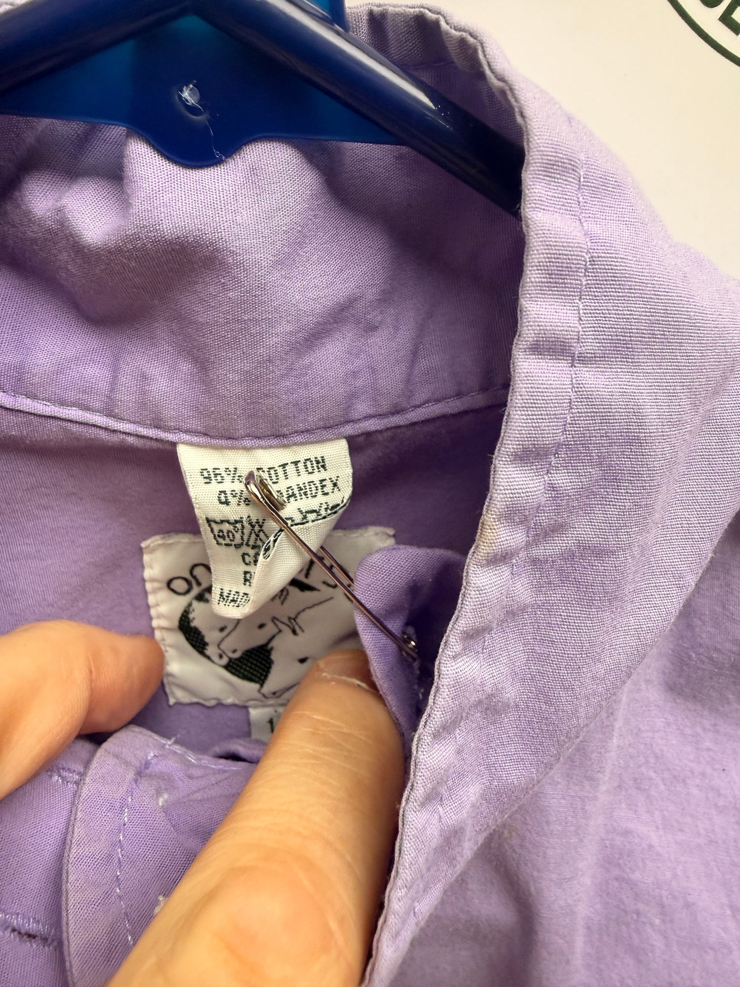 14 Women's On course Purple show shirt w collar