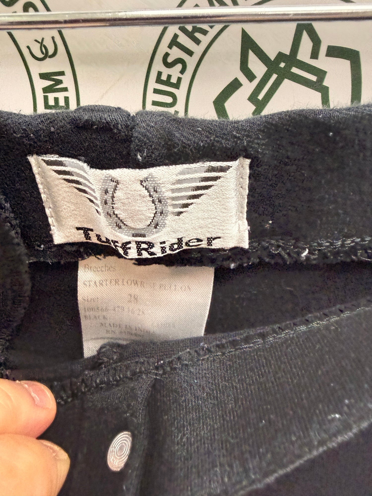 28 women's Black Tuffrider Breech