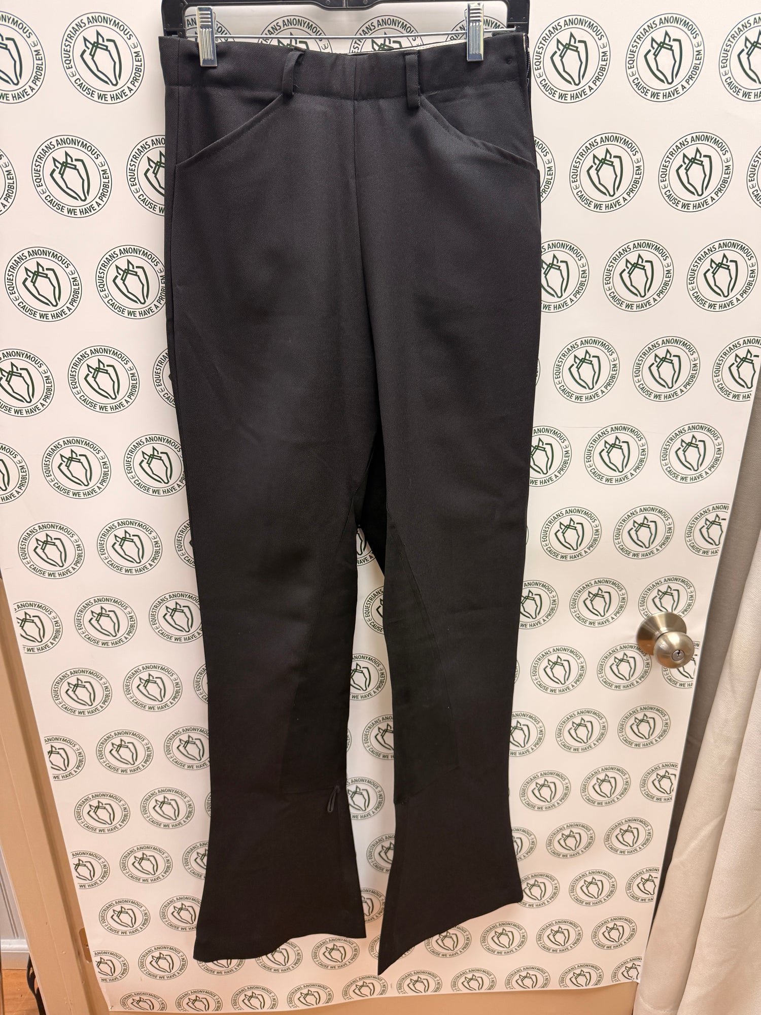 12/28 women's Long Black Reed hill saddle seat JODS