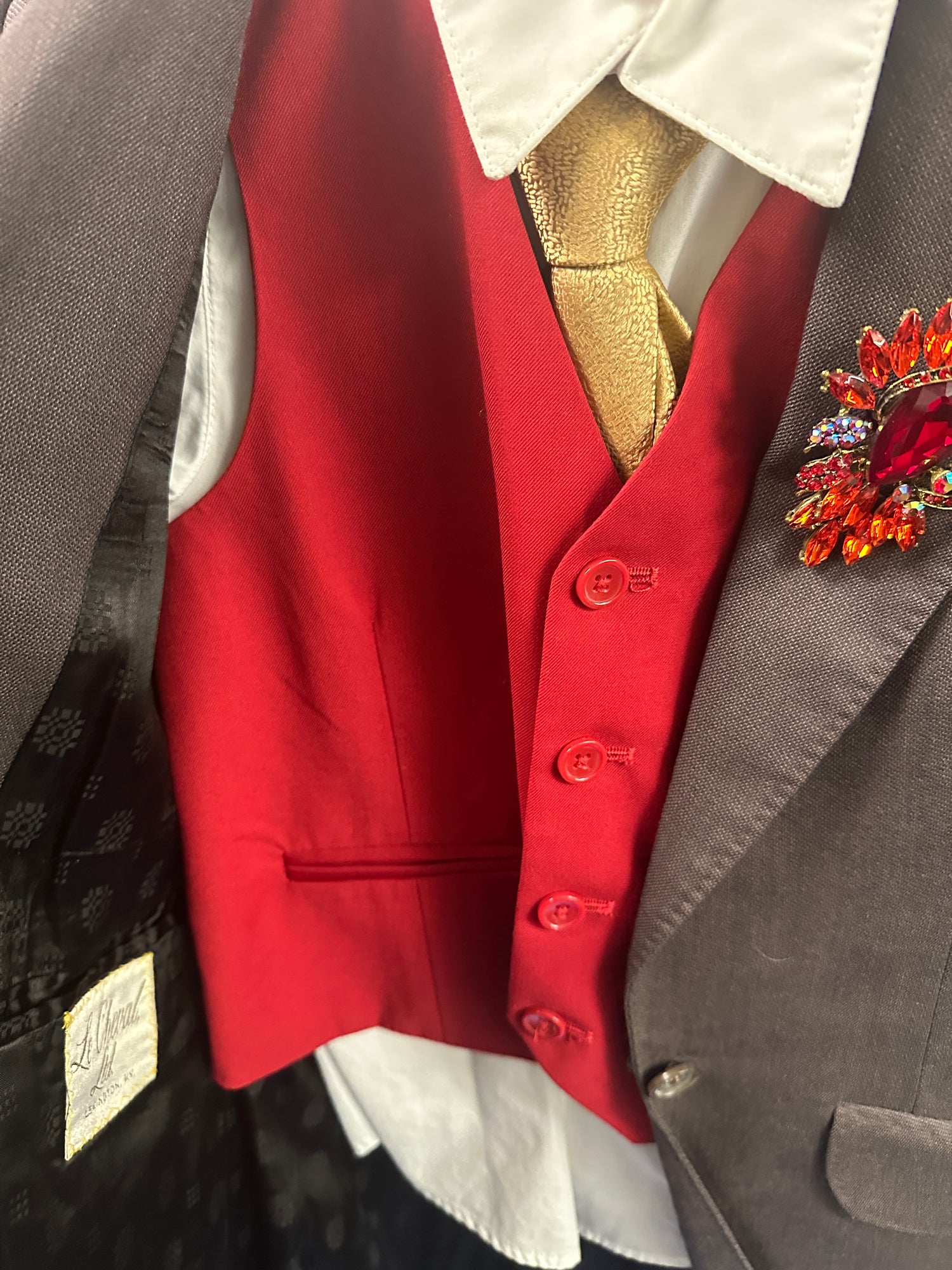 Child Saddle Seat Suit - Custom Girls Size 7 shirt.