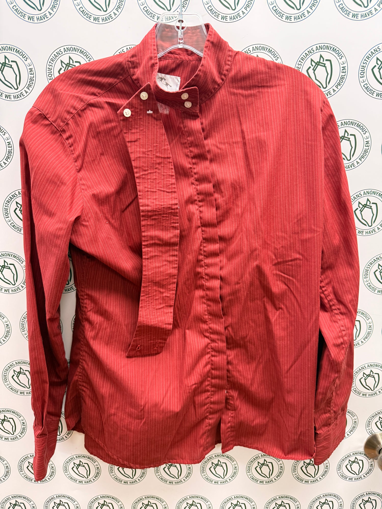 14 / 38 women's Red show shirt w collar