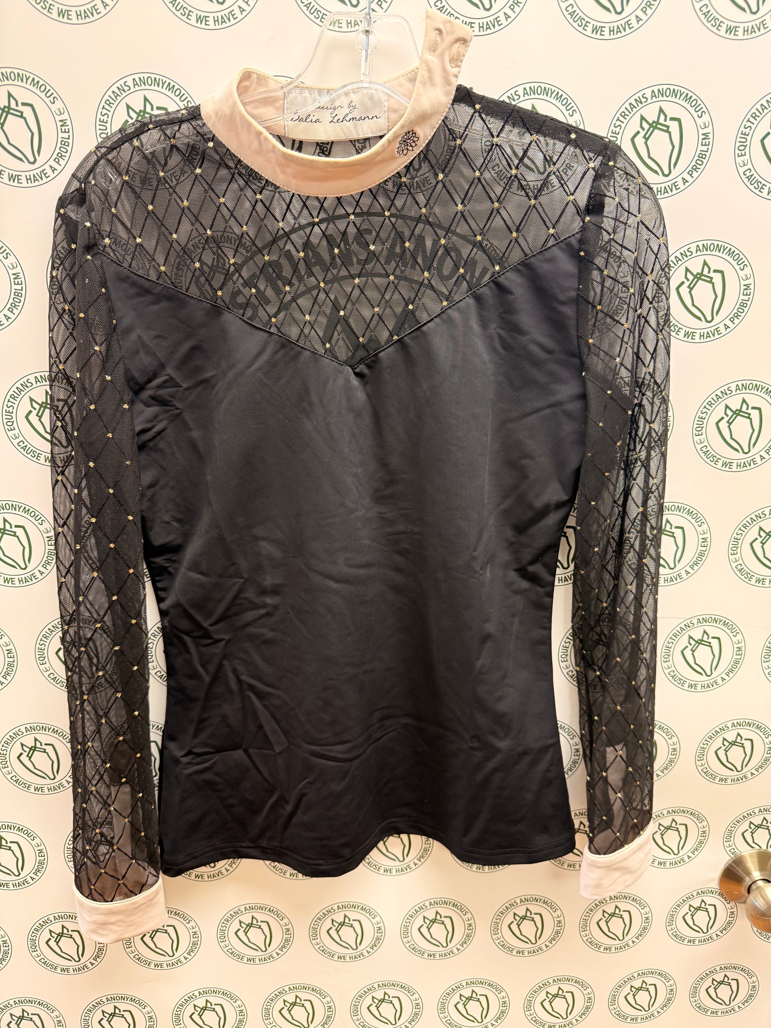 Med Women's western show top Black Dalia from Holland