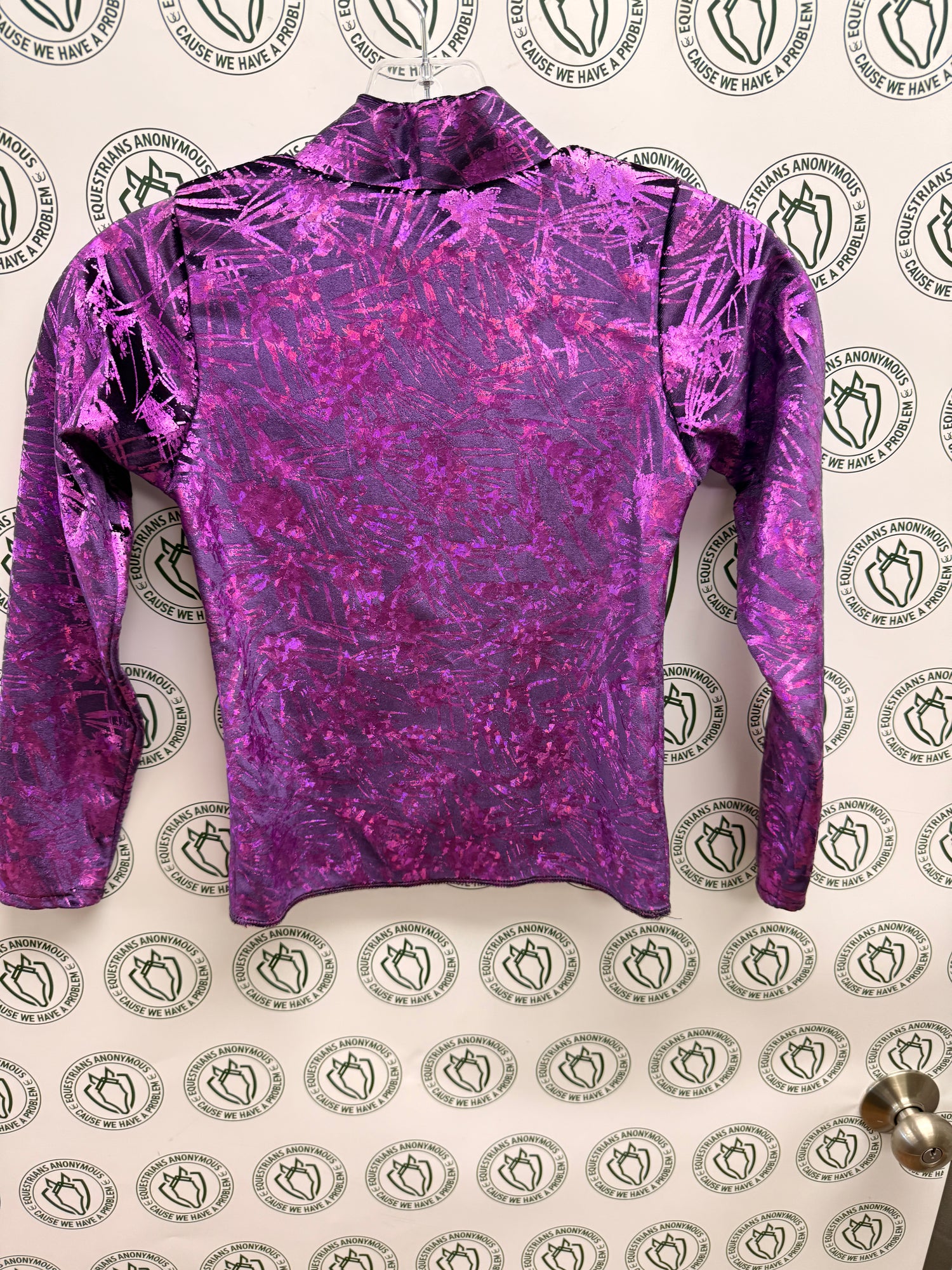 4 child Custom Purple western shirt