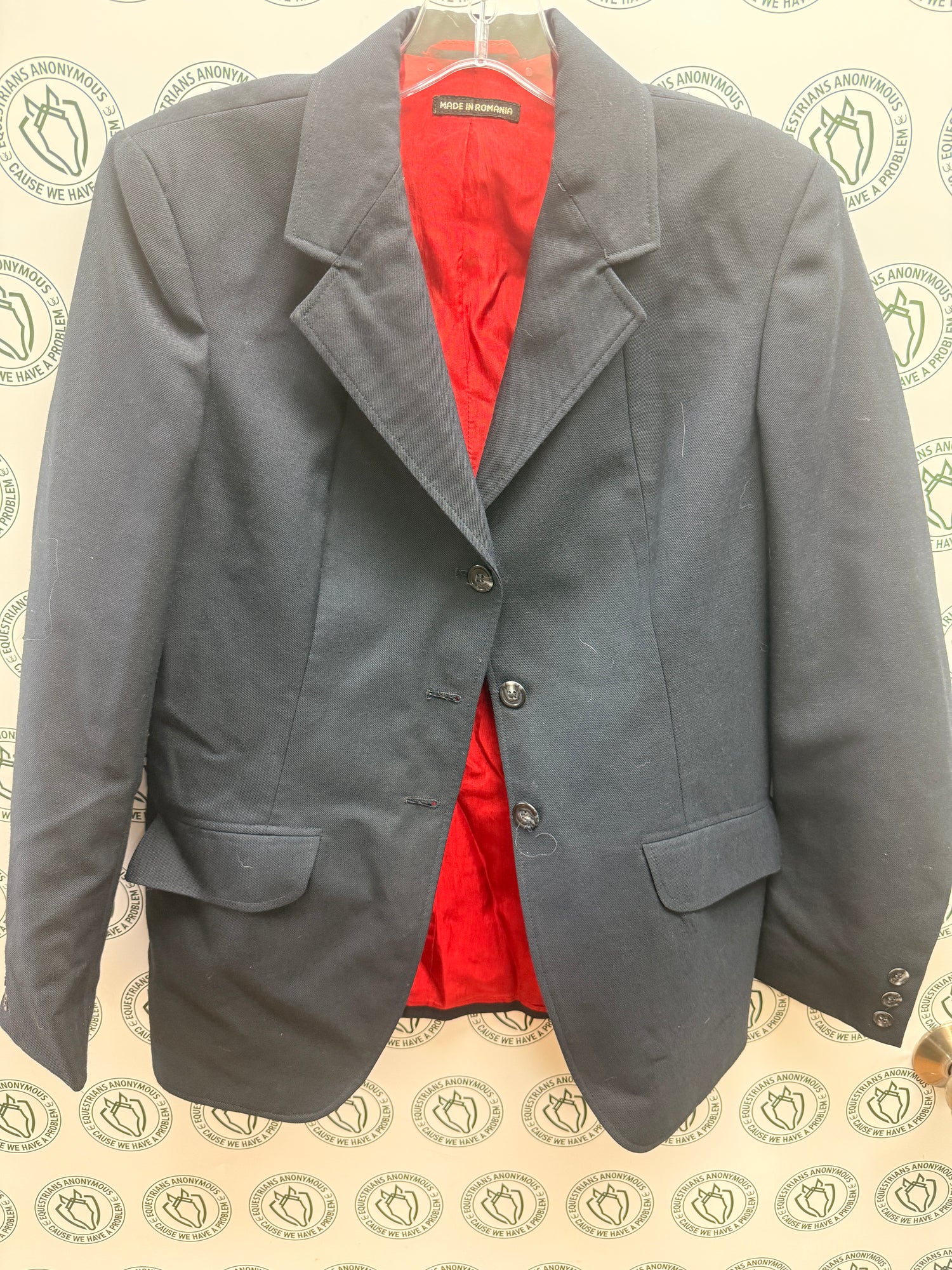 12 Women's Navy Hunt Coat by Equestrians