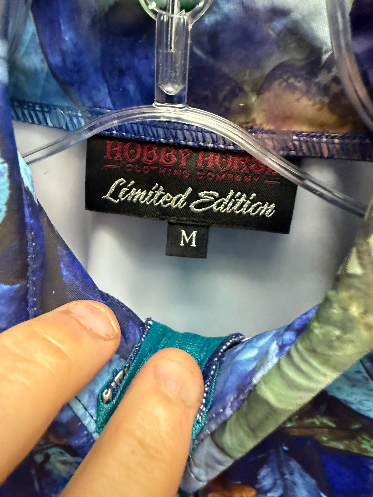 M Women's Hobby Horse Western Show Shirt