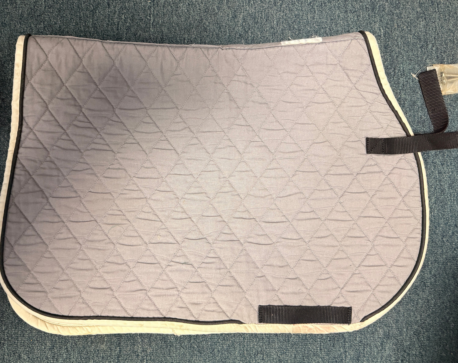 All purpose blue grey saddle pad