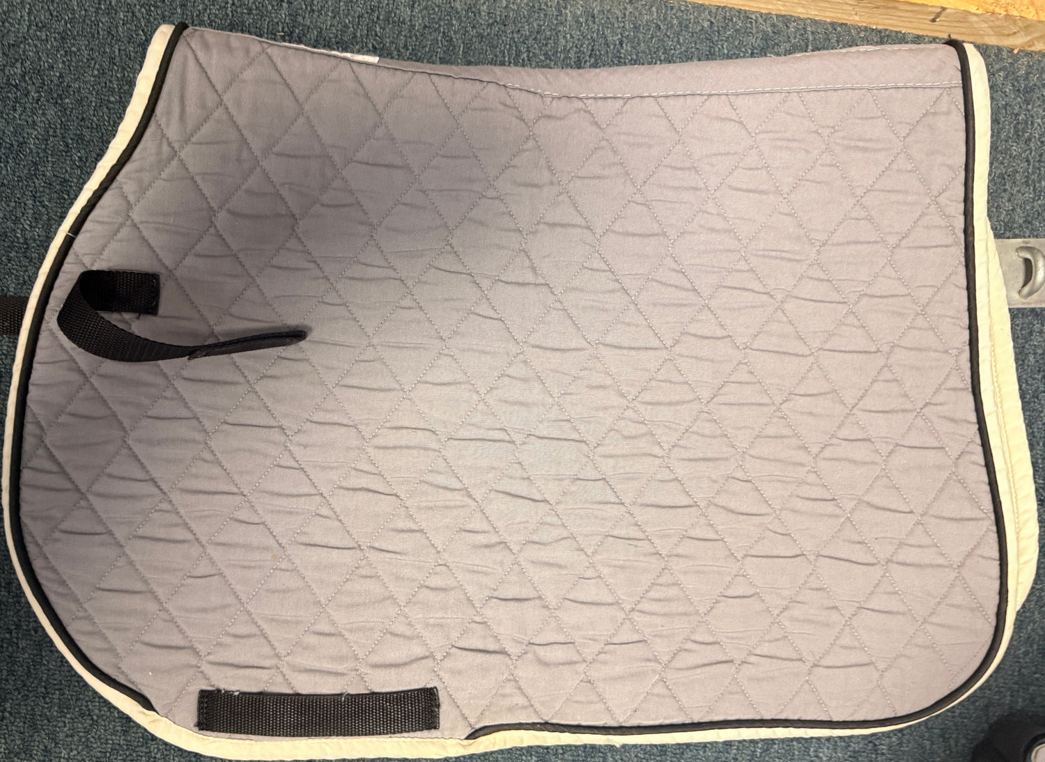 All purpose blue grey saddle pad