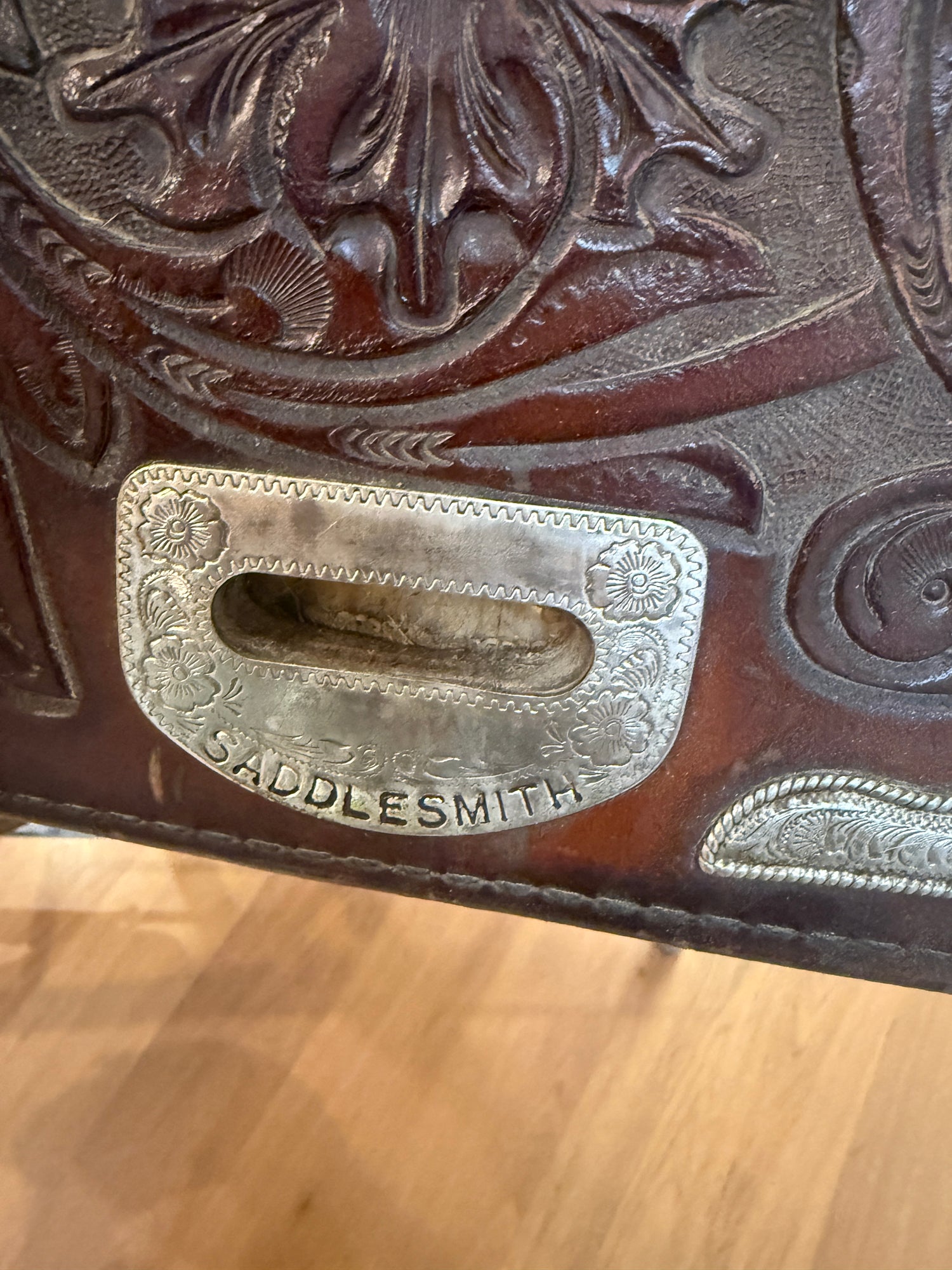 Saddle - Western 15" Saddlesmtih with Silver 21528