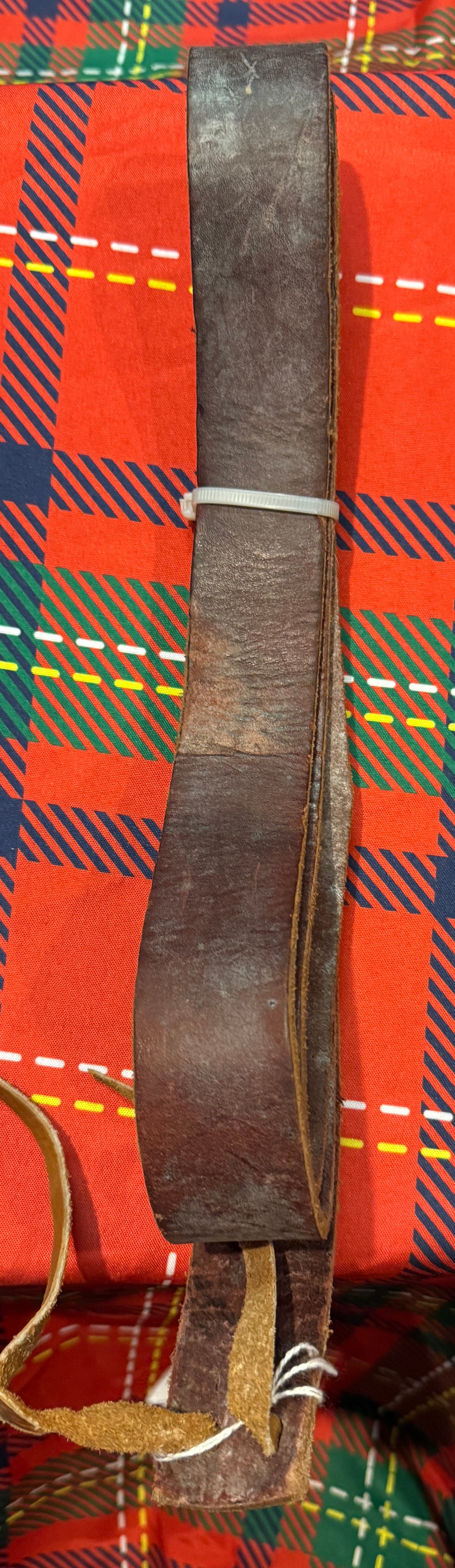 Cinch and latigo straps