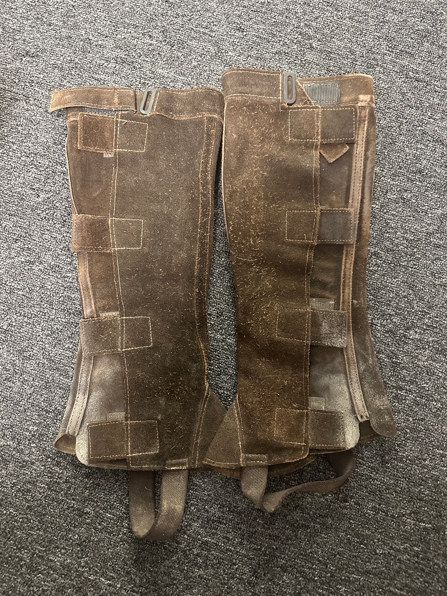 Brown Half Chaps used