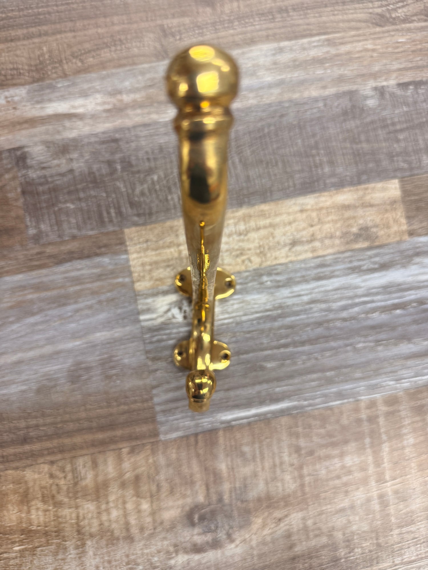 9" Long Brass Tack Hook