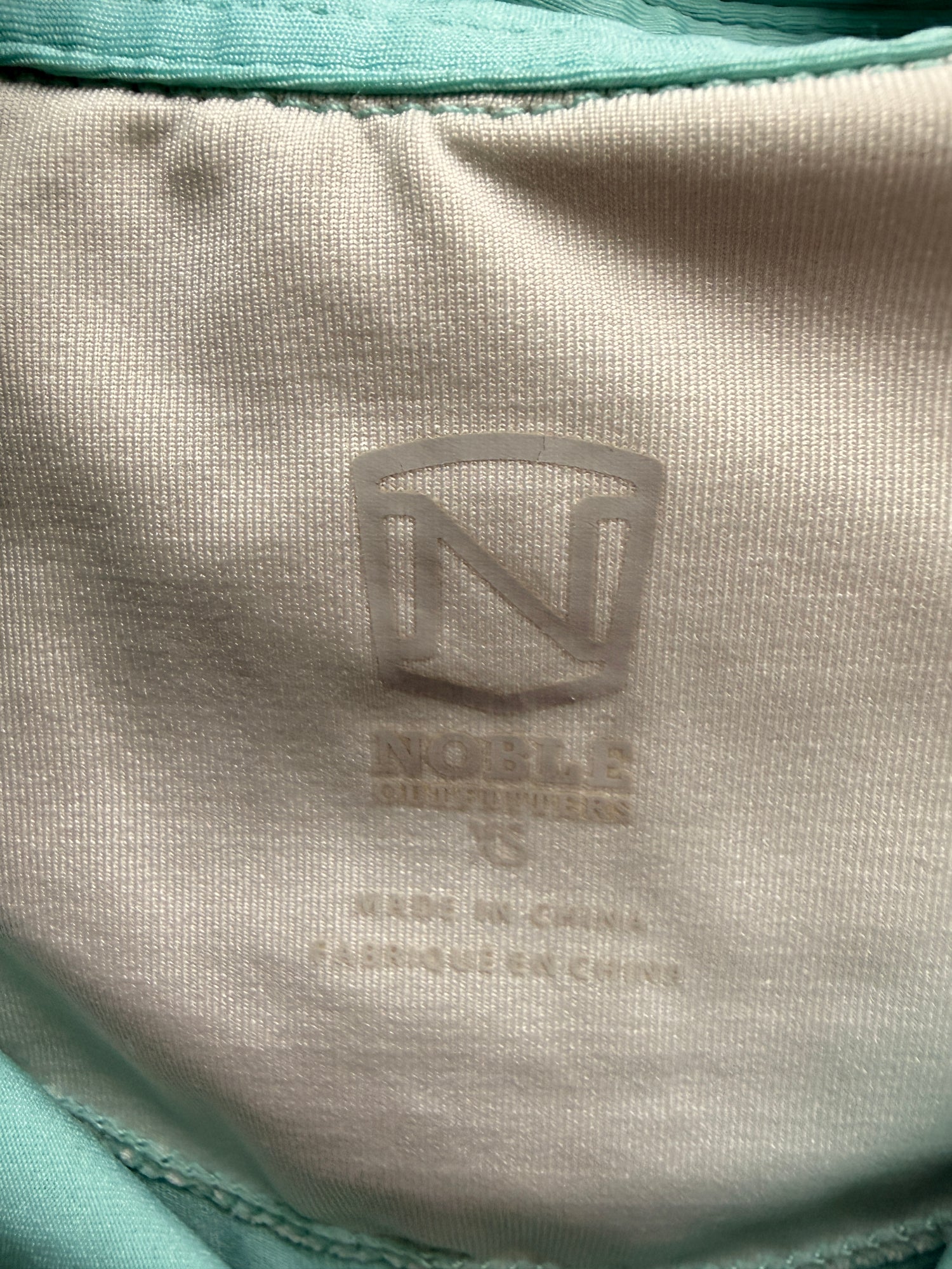 XS Women's Noble Short Sleeve sun shirt Seafoam green