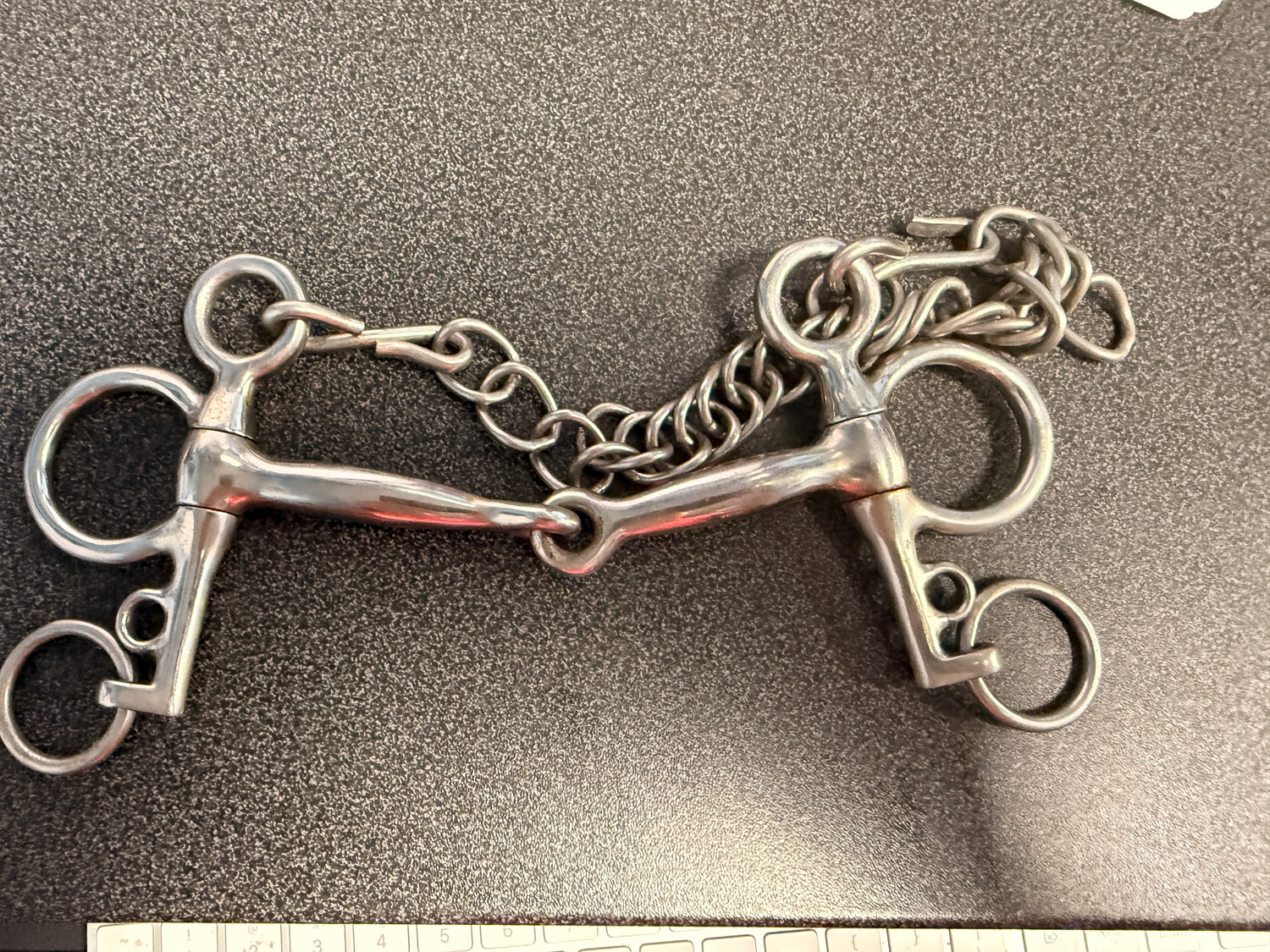 5" Pelham Snaffle w curb
