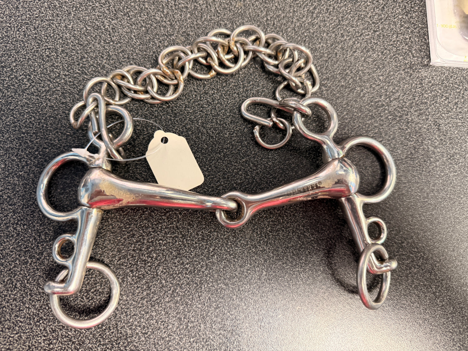 5" Pelham snaffle w curb