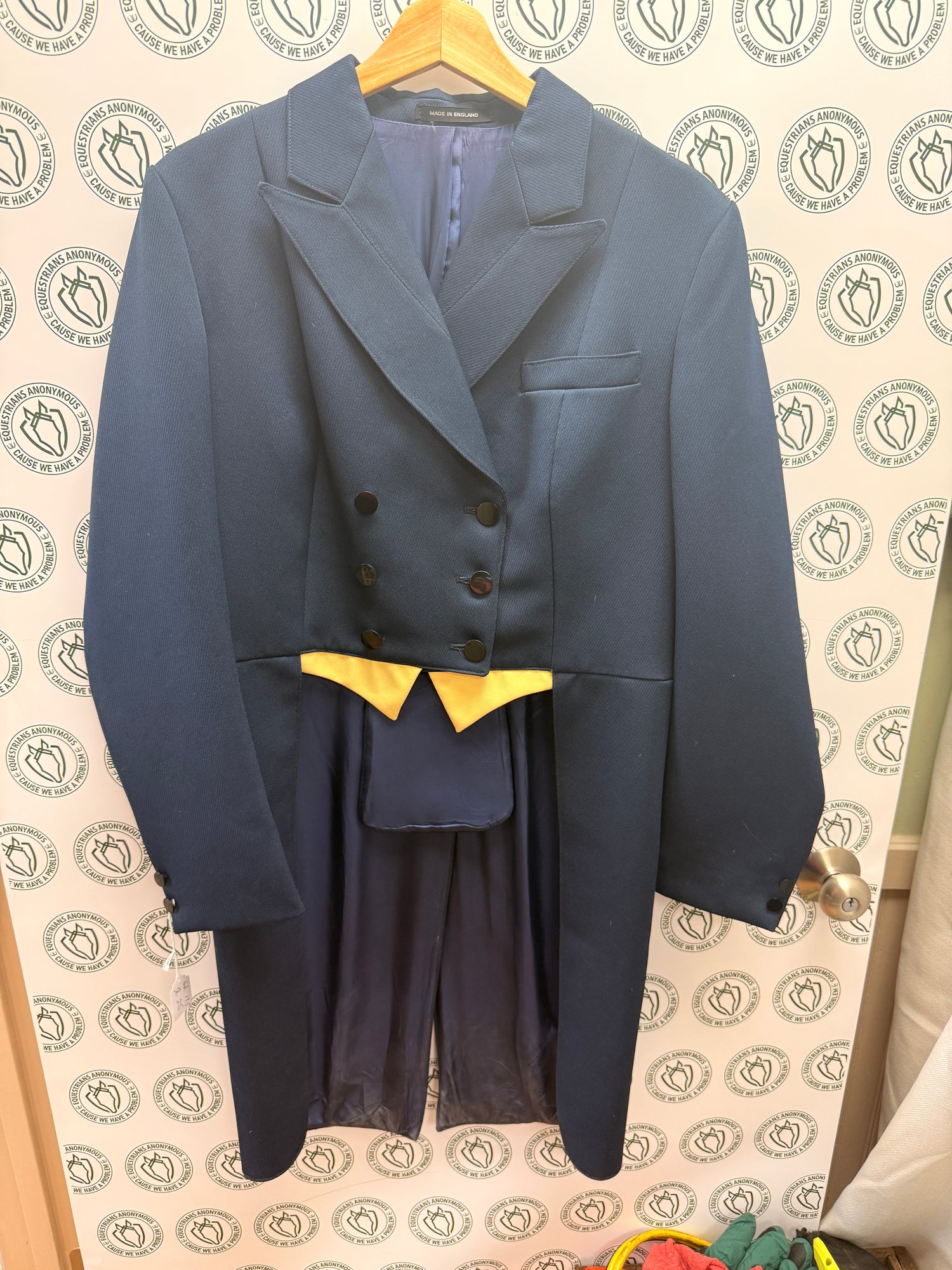 38 Women's Shadbelly Navy with yellow points