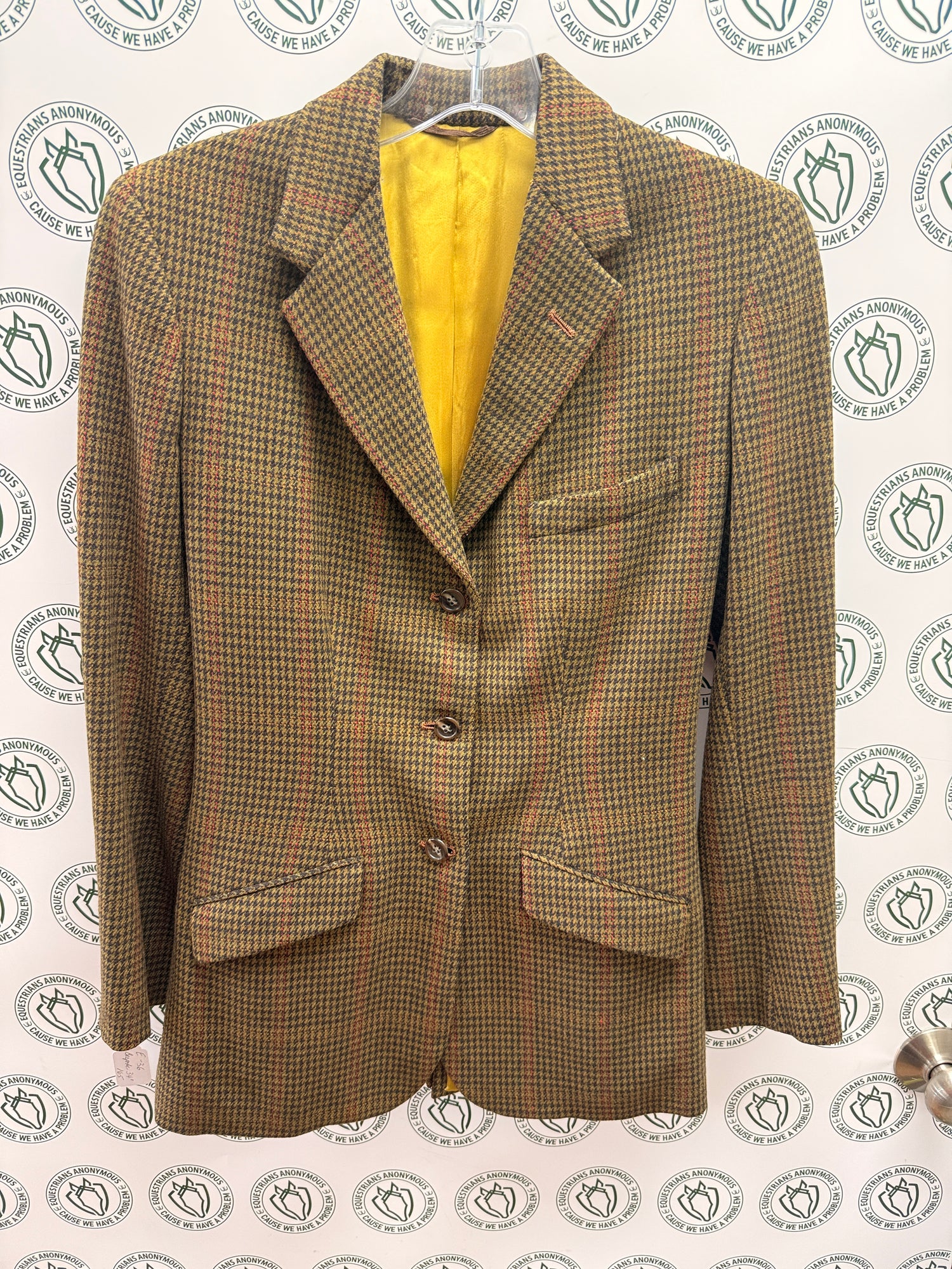 34" Bespoke Tweed Coat for Hunting