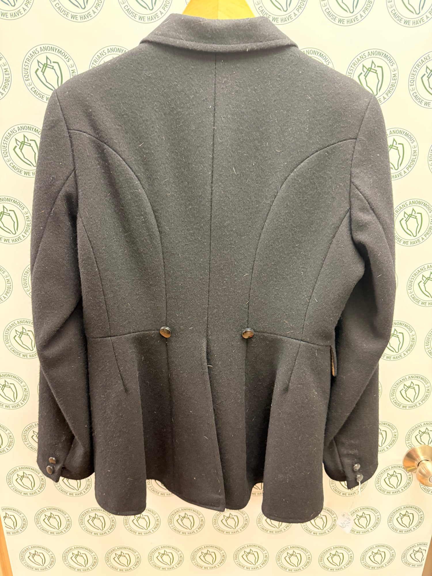 36 Melton Hunt coat Black