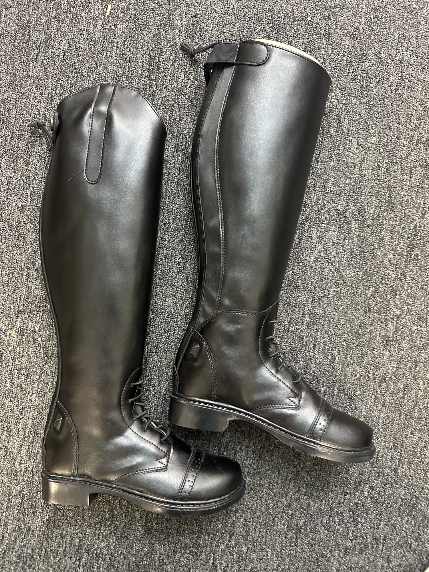 Children's Tall Boots by Tuffrider Tall Field Boots Black