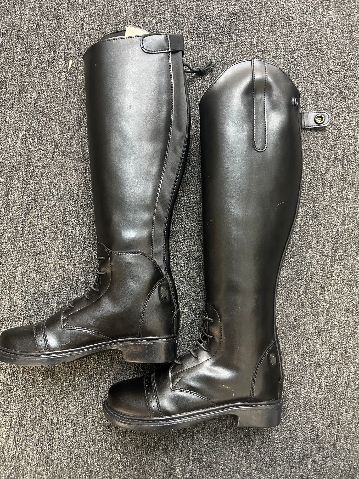 Children's Tall Boots by Tuffrider Tall Field Boots Black