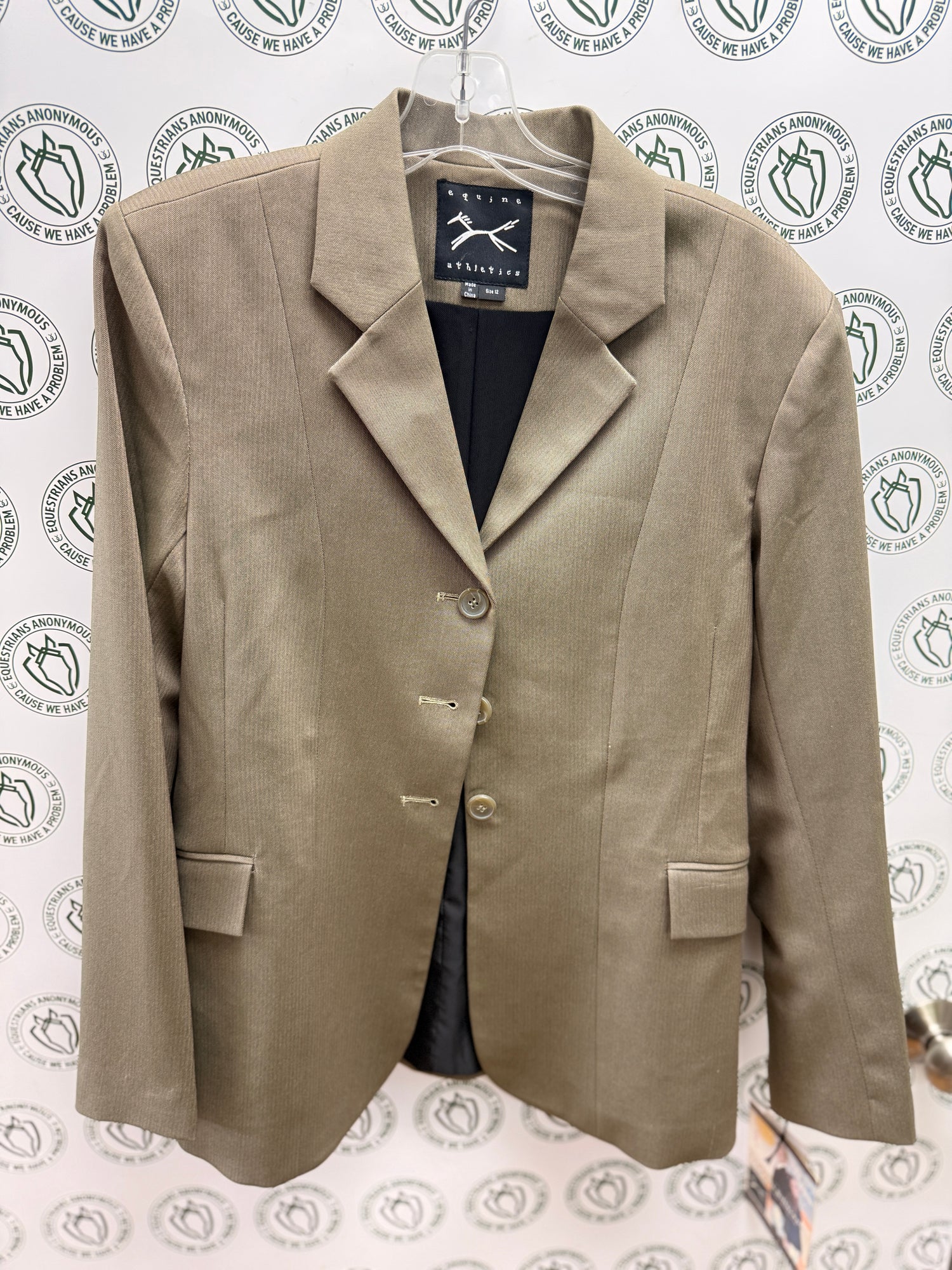 12 women's Eq. Athletics Show Coat NWT